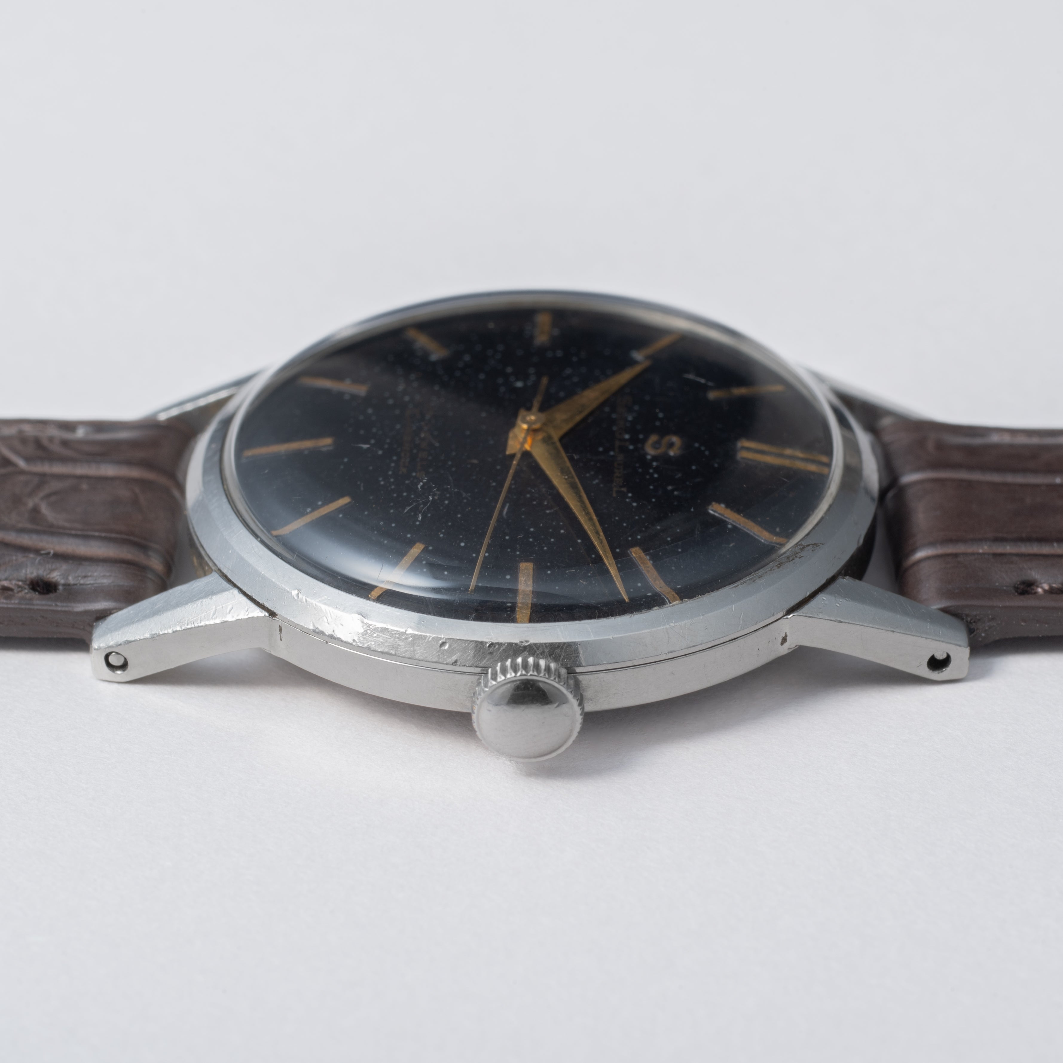 セイコー ローレル 1958年製 Ref.14046 手巻き ブラックダイヤル