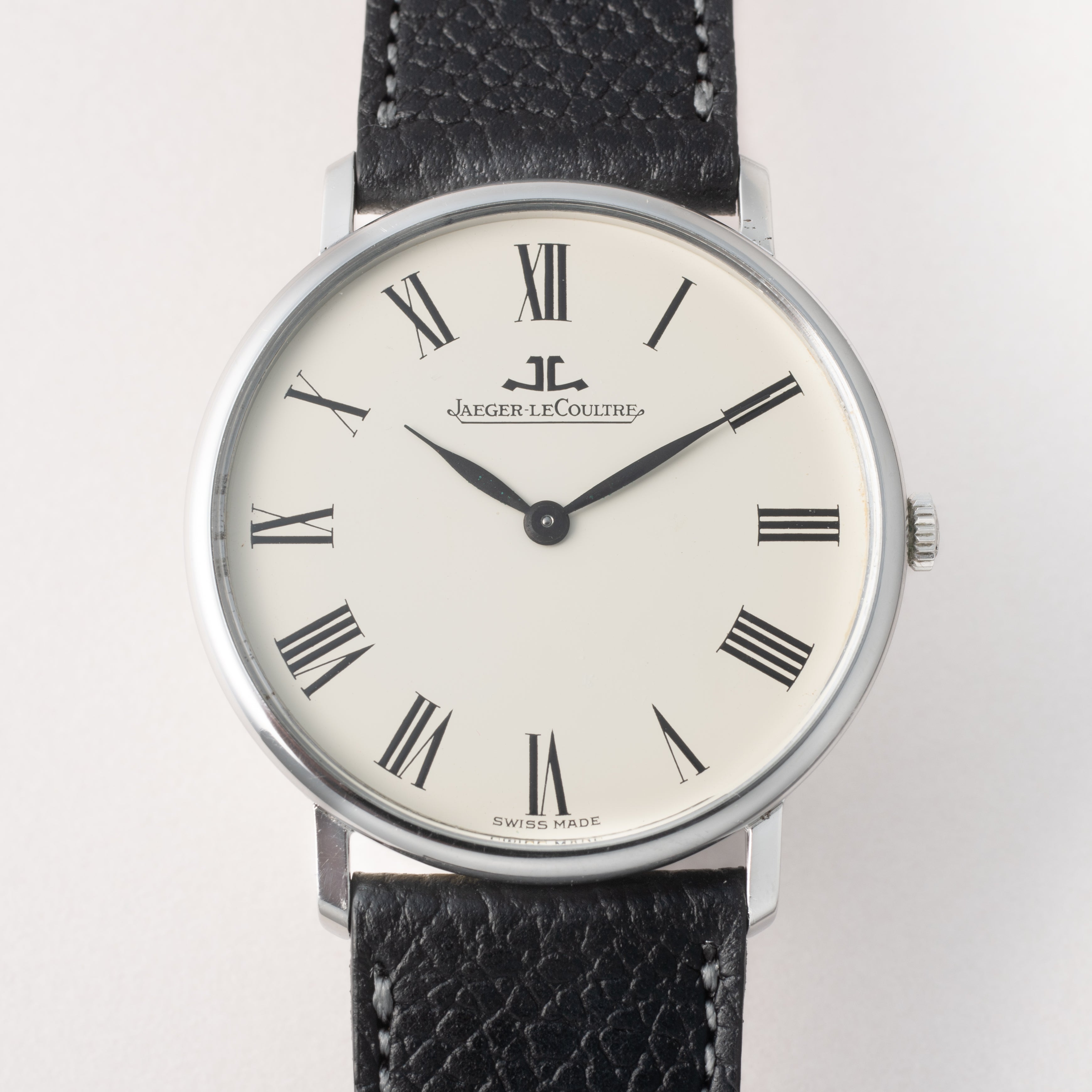 ジャガー・ルクルト ラウンドケース 1970年代製 Ref.9124-42 ローマンダイヤル
