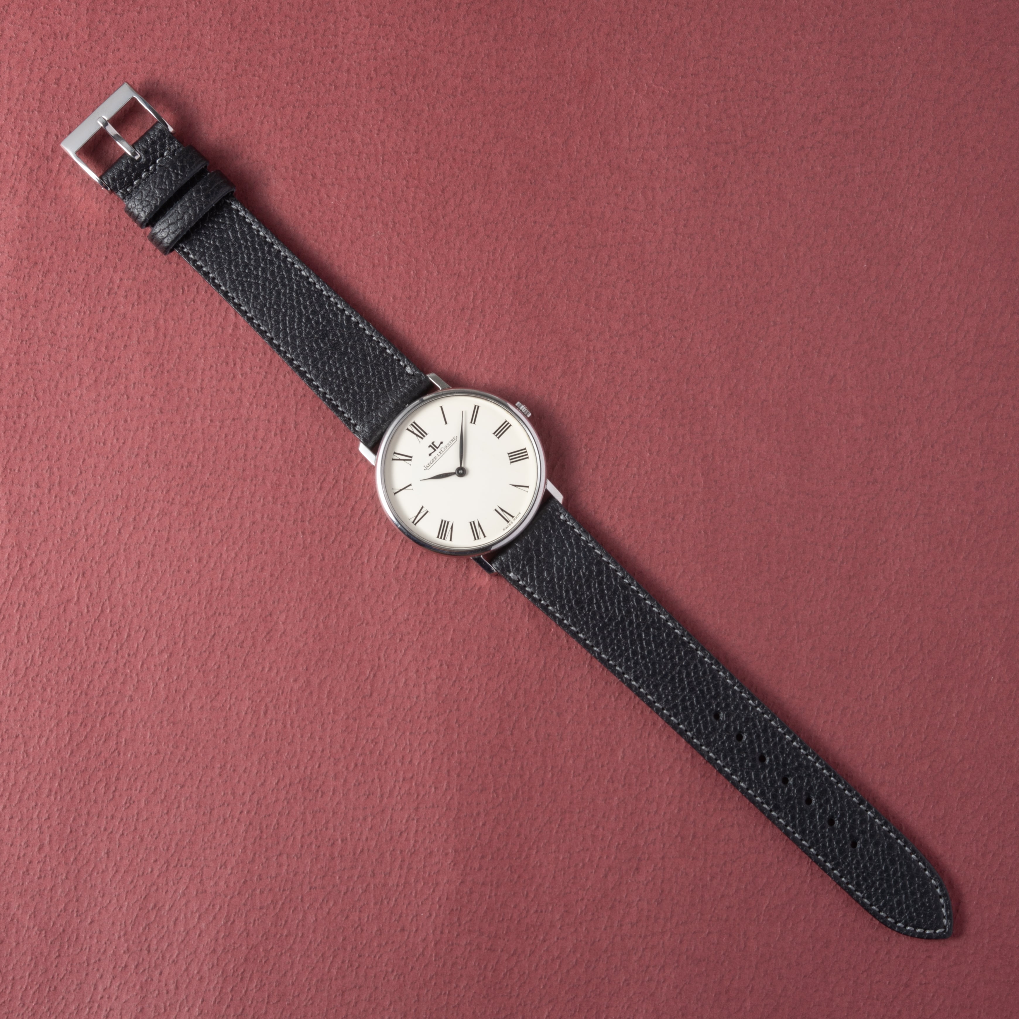 ジャガー・ルクルト ラウンドケース 1970年代製 Ref.9124-42 ローマンダイヤル