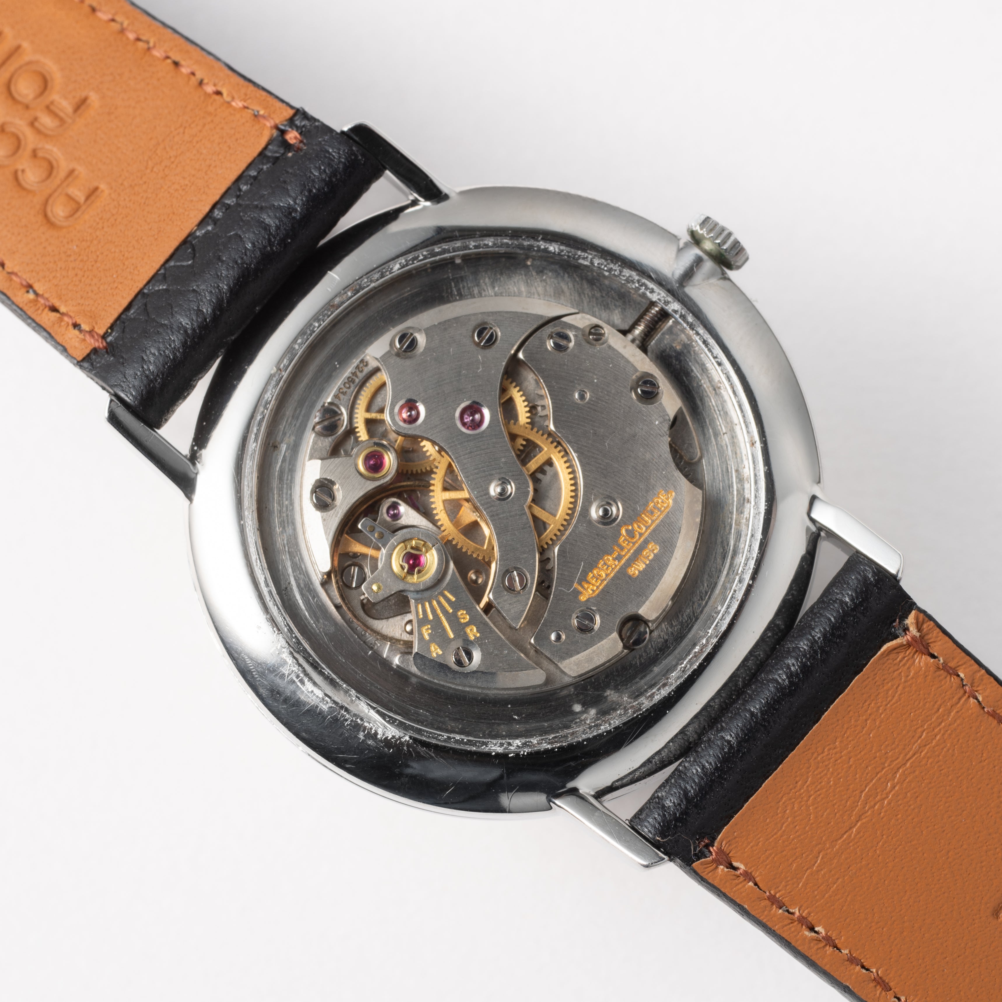 ジャガー・ルクルト ラウンドケース 1970年代製 Ref.9124-42 ローマンダイヤル