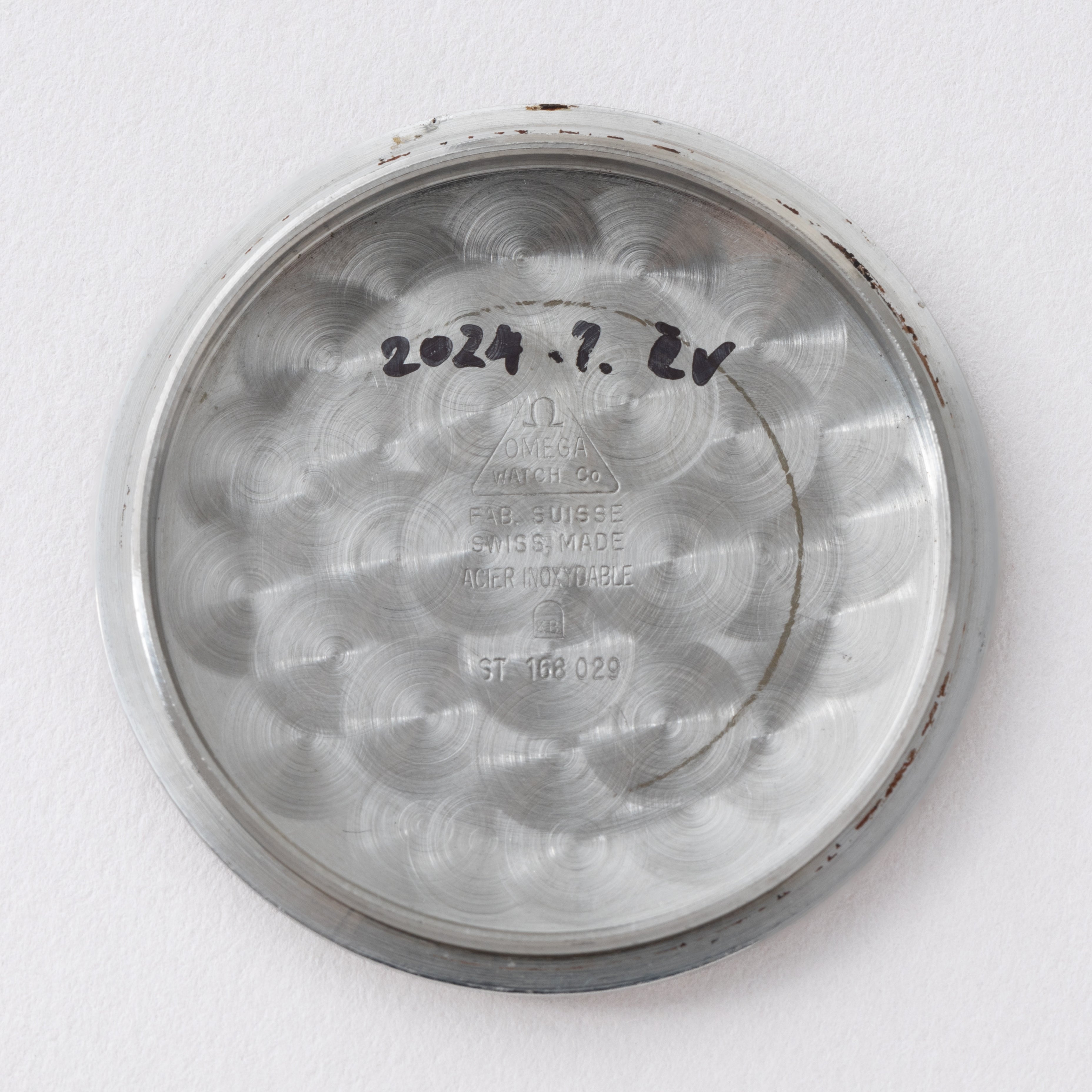 OMEGA オメガ 金属ベルト補修部品 ピン+パイプセット 【1574/898