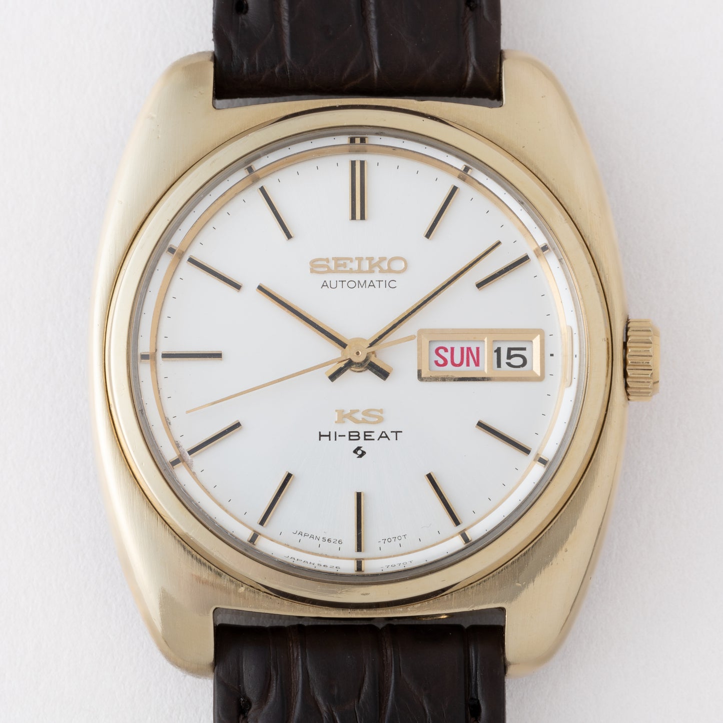 SEIKO 56キングセイコー CAPゴールド 1970年製/昭和45年製 Ref.5626-7070 ワンピースケース