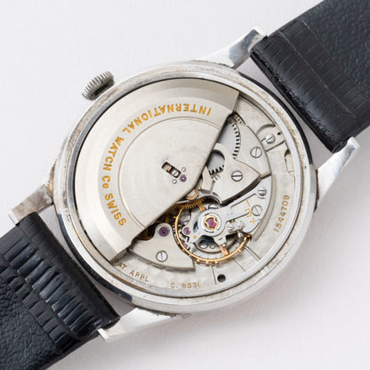 IWC ラウンドケース 1960年製/昭和35年製 寄り目 Cal.8531 砲弾インデックス  プラチナケース Ref.140263