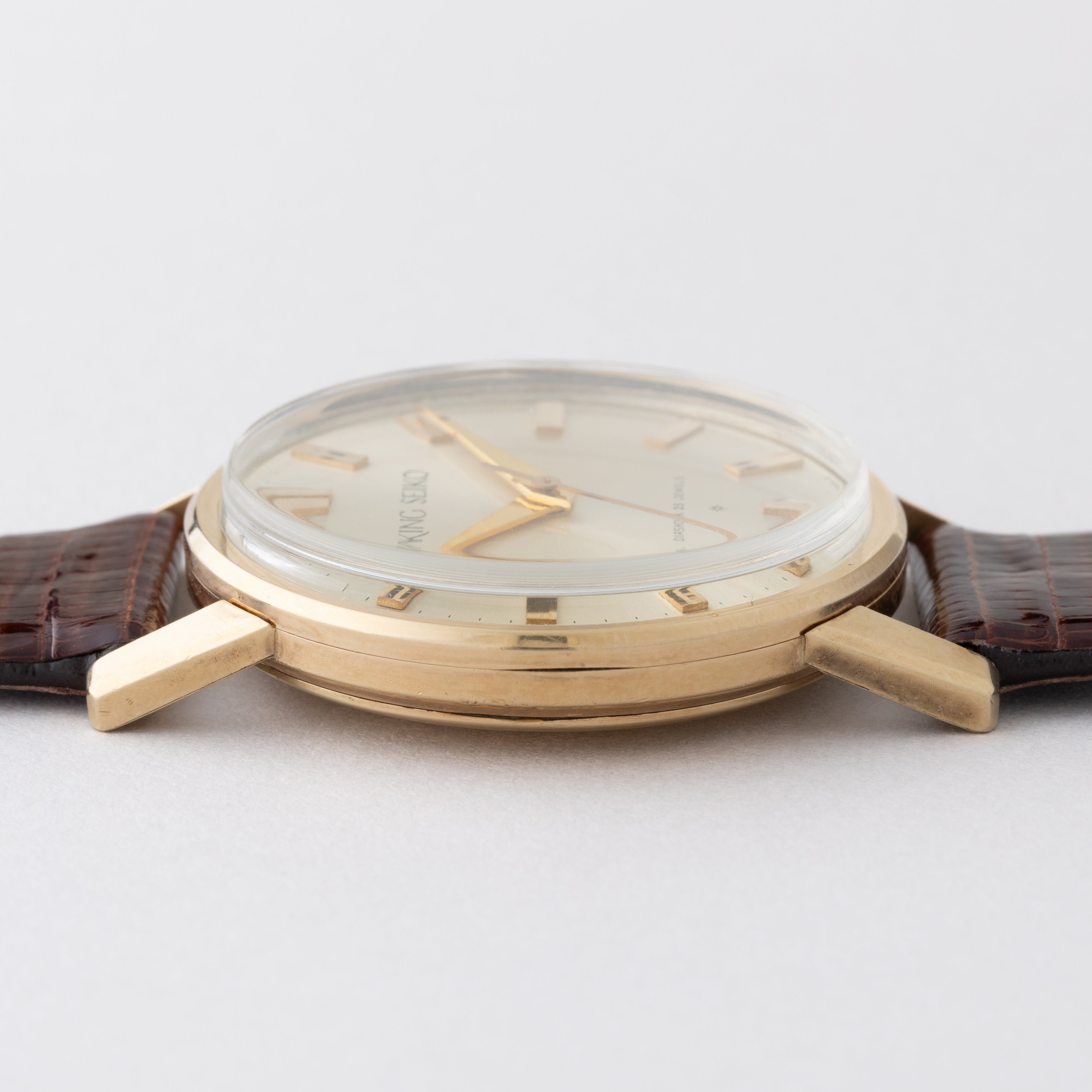 キングセイコー ファーストモデル 最初期 1961年製 Ref.J14102E KS SDダイヤル 純正尾錠付き