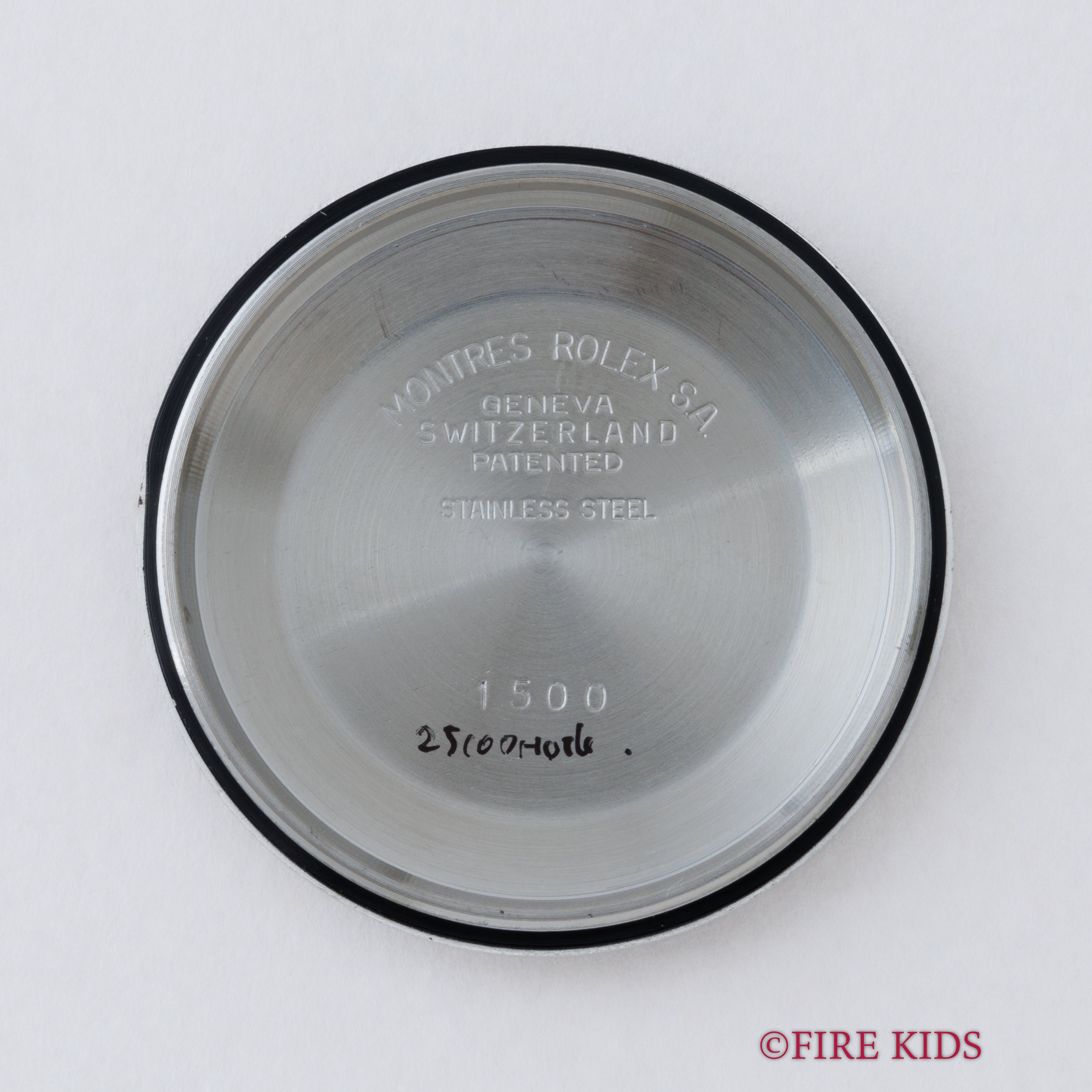 ロレックス 1972年製 オイスターパーペチュアルデイト Ref.1500 グレーゴーストダイヤル 純正巻きオイスターブレス