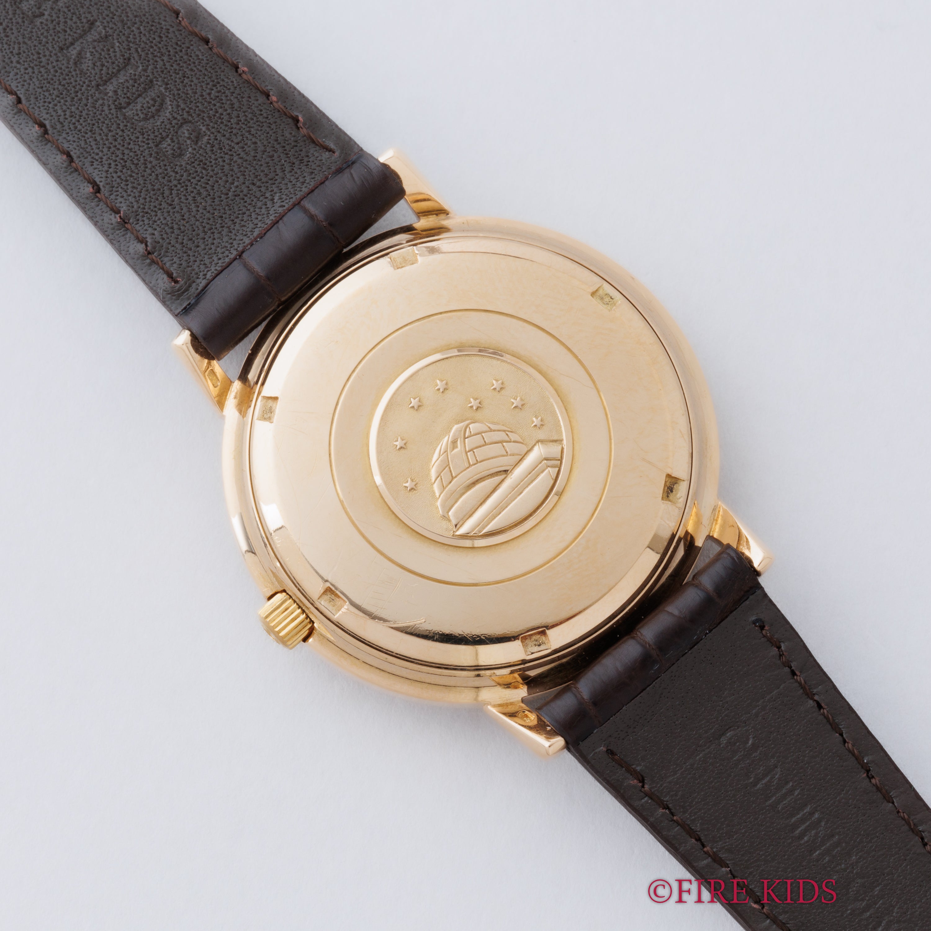 オメガ 1966年製 コンステレーション 18金無垢ピンクゴールドケース 自動巻クロノメーター Ref.168.004 Cal.561