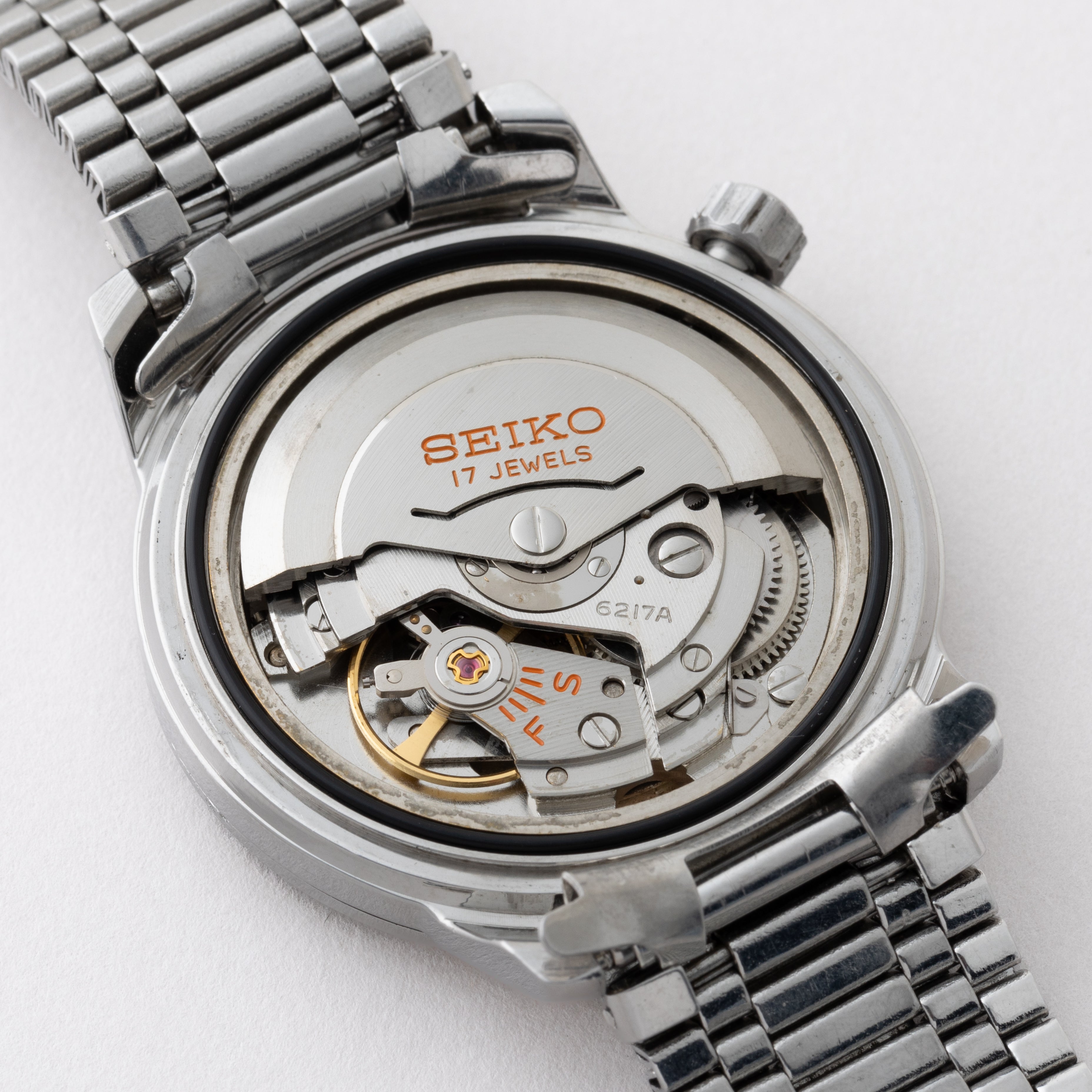 セイコー ワールドタイム 1964年製 聖火マーク オートマチック Ref.6217-7000 オリジナルブレス