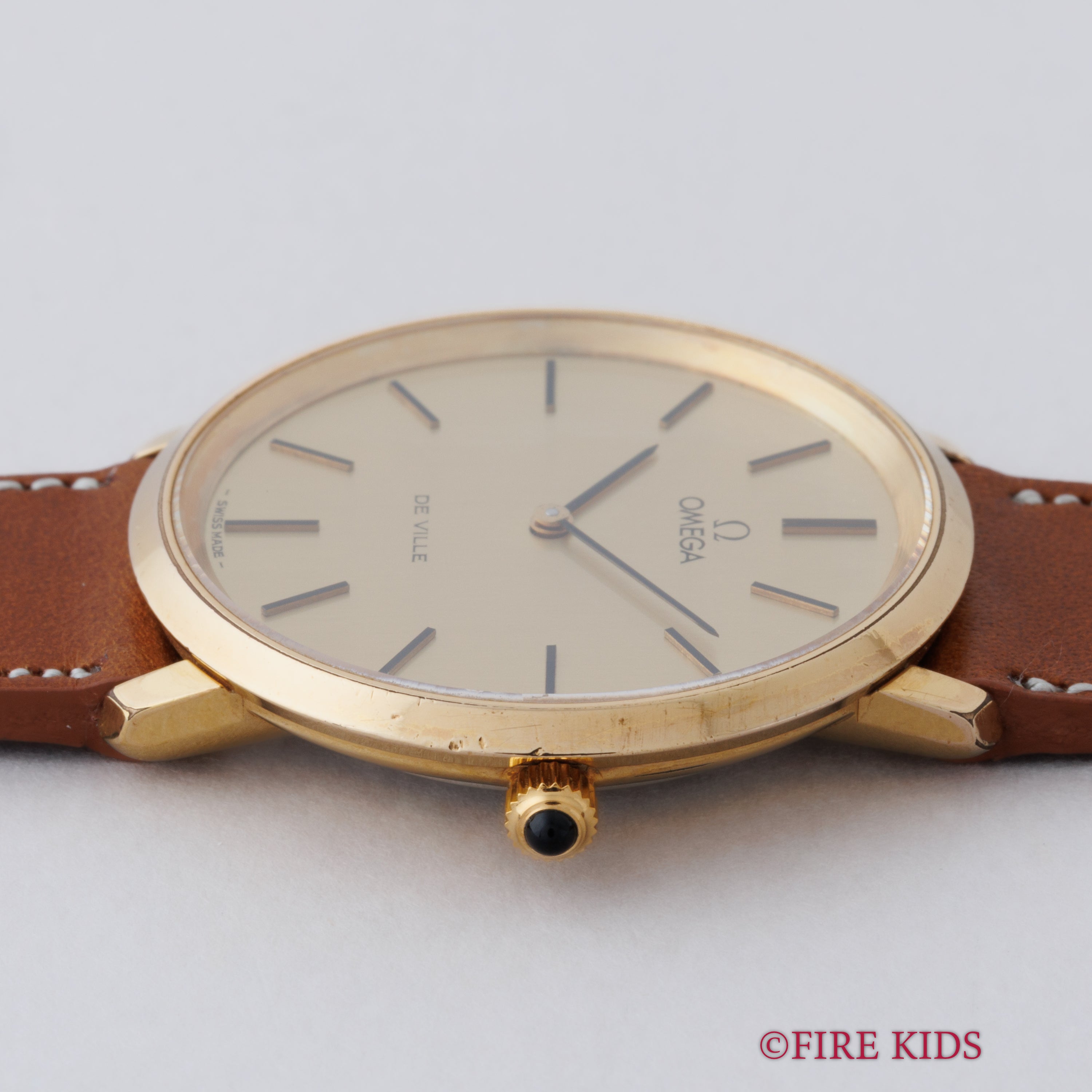 オメガ デ・ヴィル 1978年製 シャンパンダイヤル Ref.111.0107 手巻き