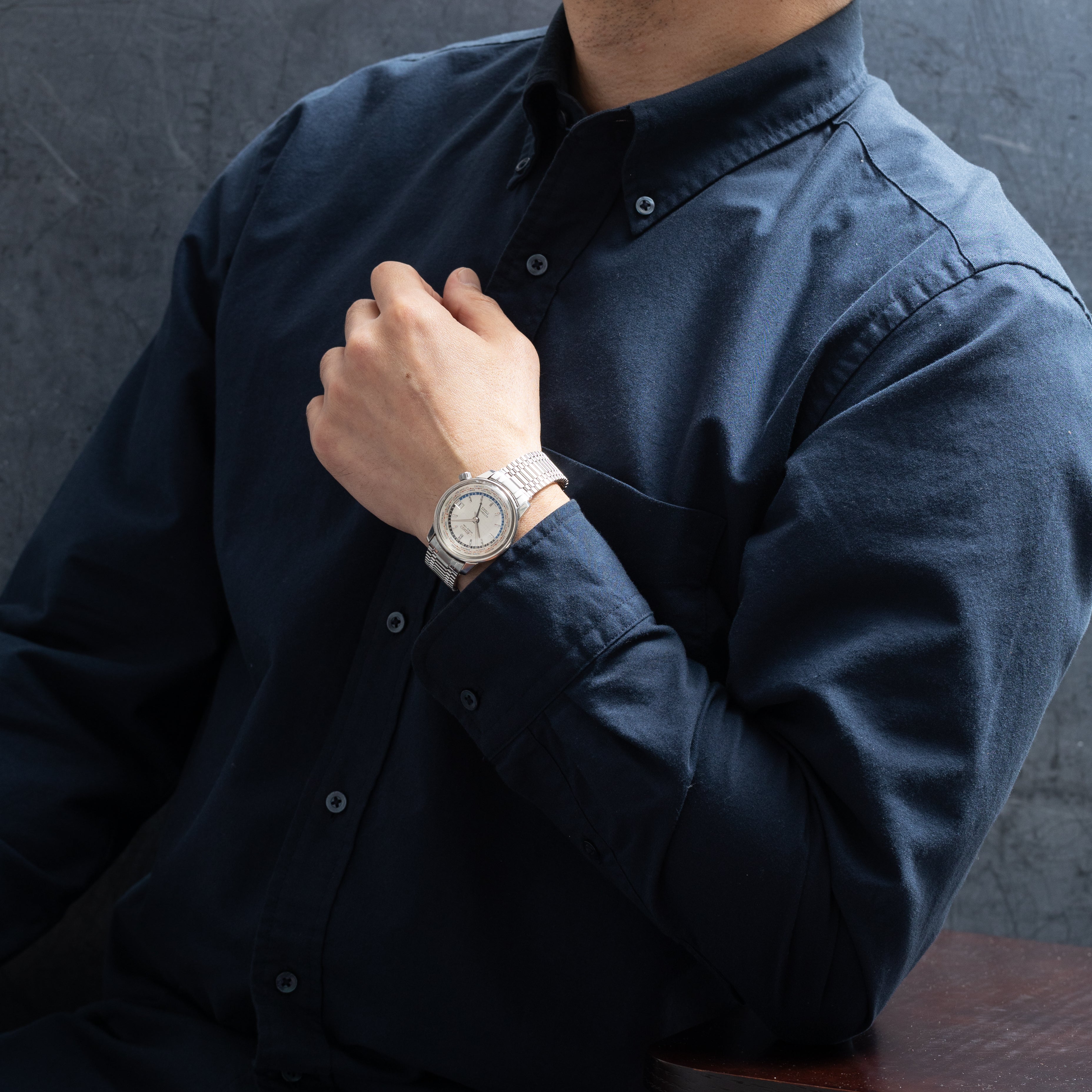 7日17:00までタイムセール　アズルクス セイコー ワールドタイム 1964年製 オートマチック Ref.6217-7000