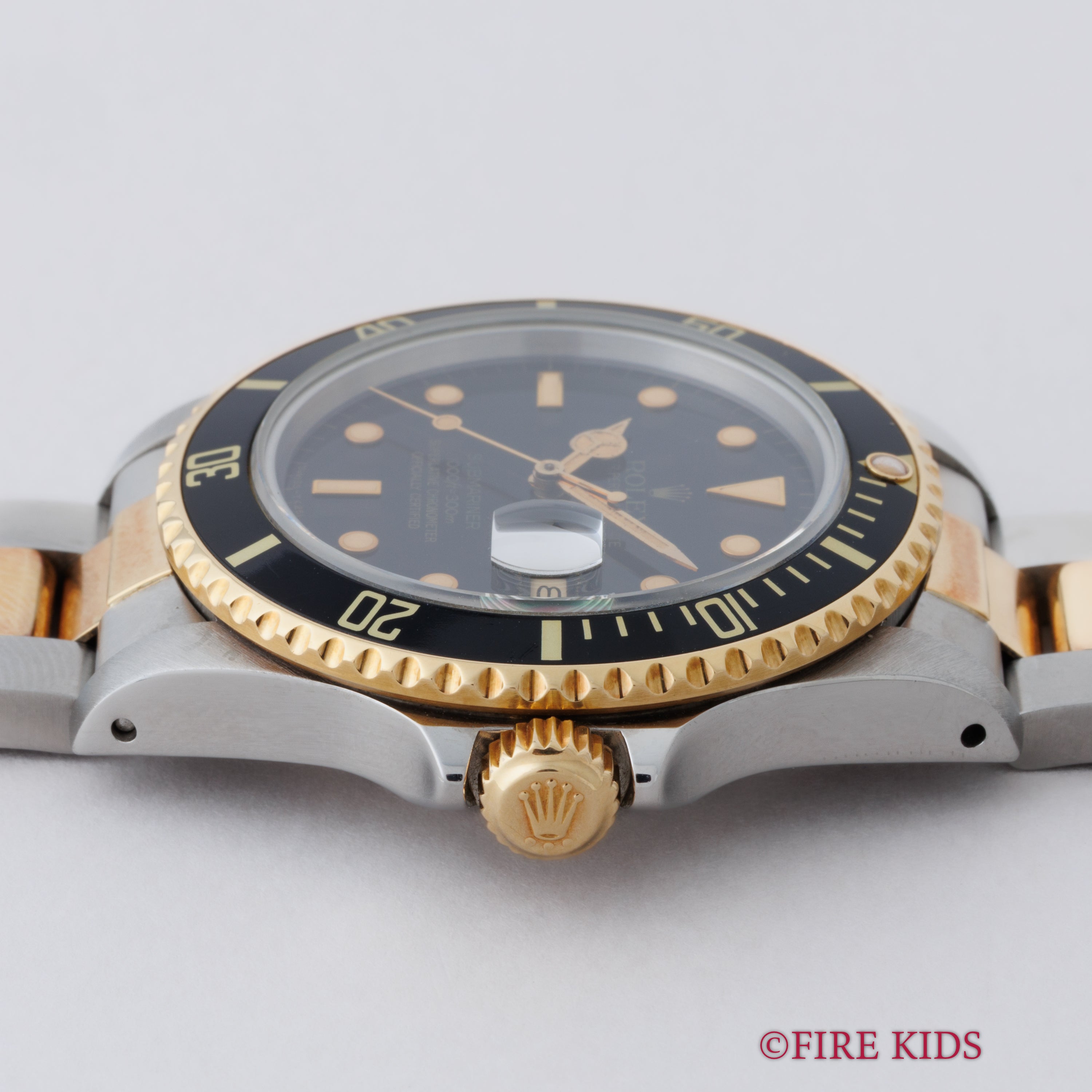 ロレックス サブマリーナー コンビ 1983年製 Ref.16803 オールトリチウム 純正サブマリーナー用コンビブレス