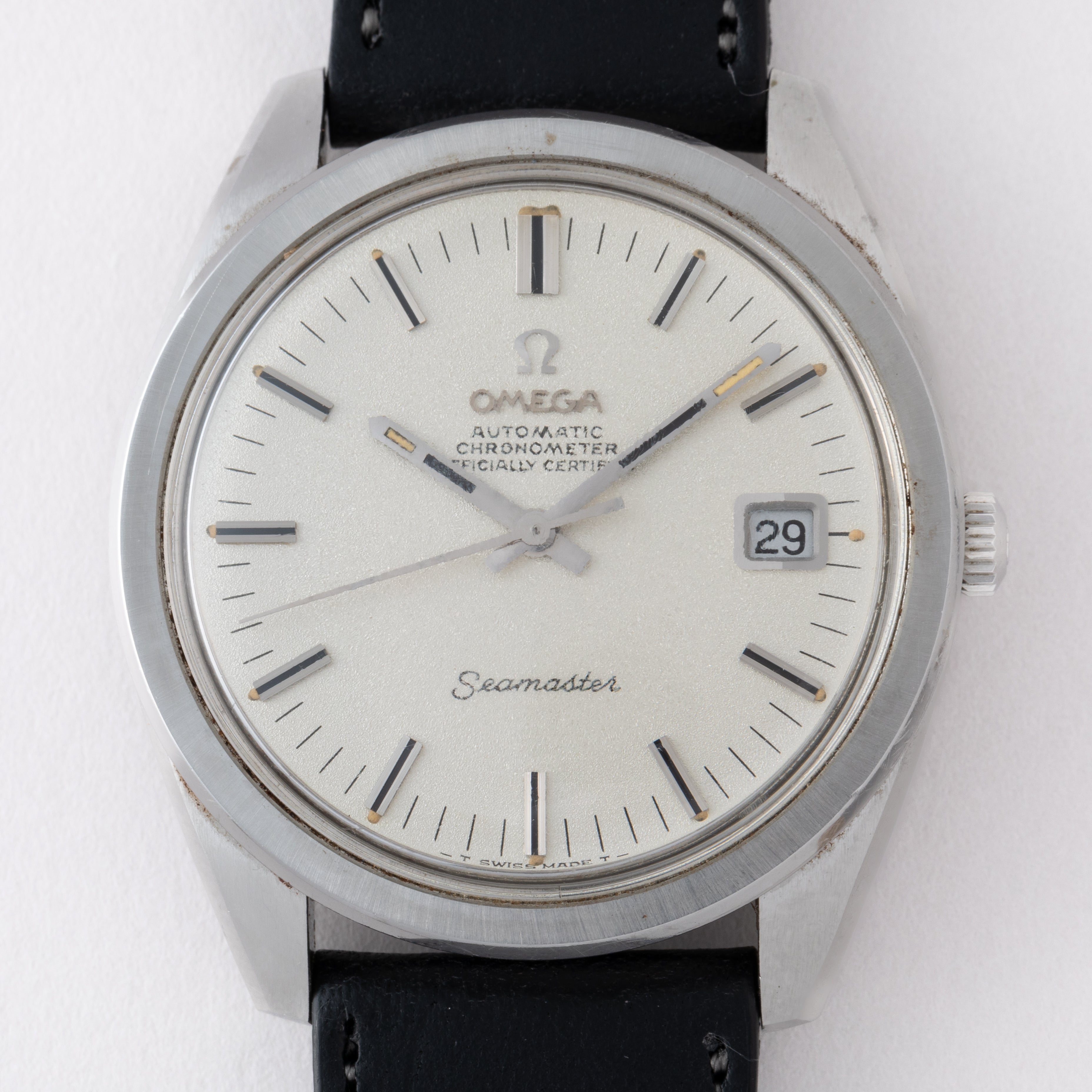 オメガ シーマスター クロノメーター 1968年製 Ref.168.022 純正尾錠付き