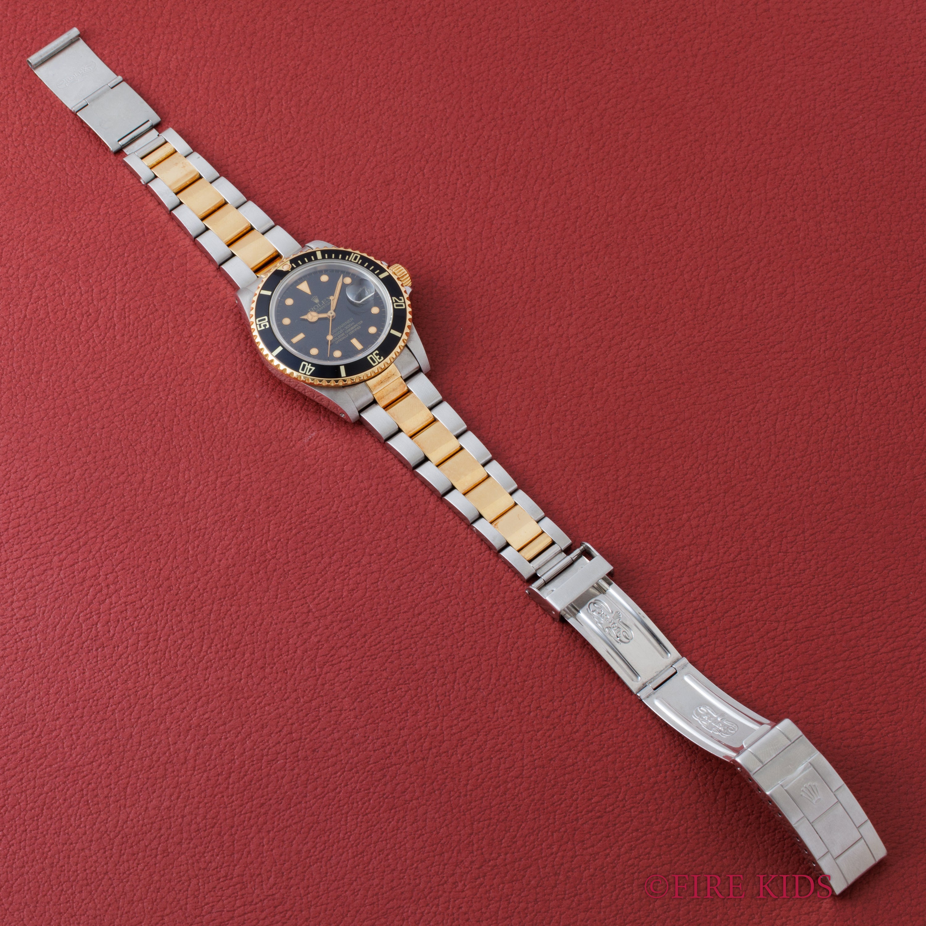 ロレックス サブマリーナー コンビ 1983年製 Ref.16803 オールトリチウム 純正サブマリーナー用コンビブレス