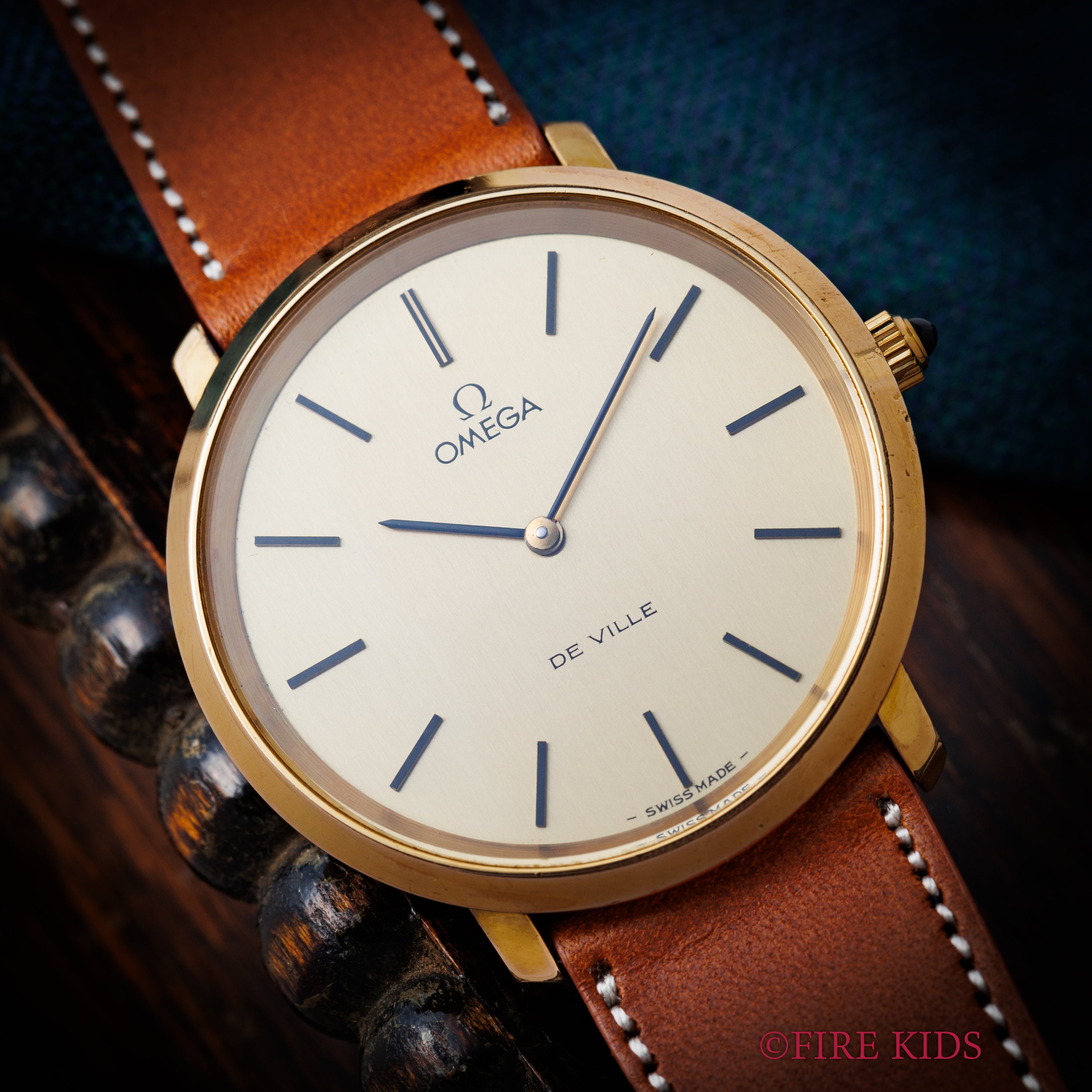 オメガ デ・ヴィル 1978年製 シャンパンダイヤル Ref.111.0107 手巻き Cal.625