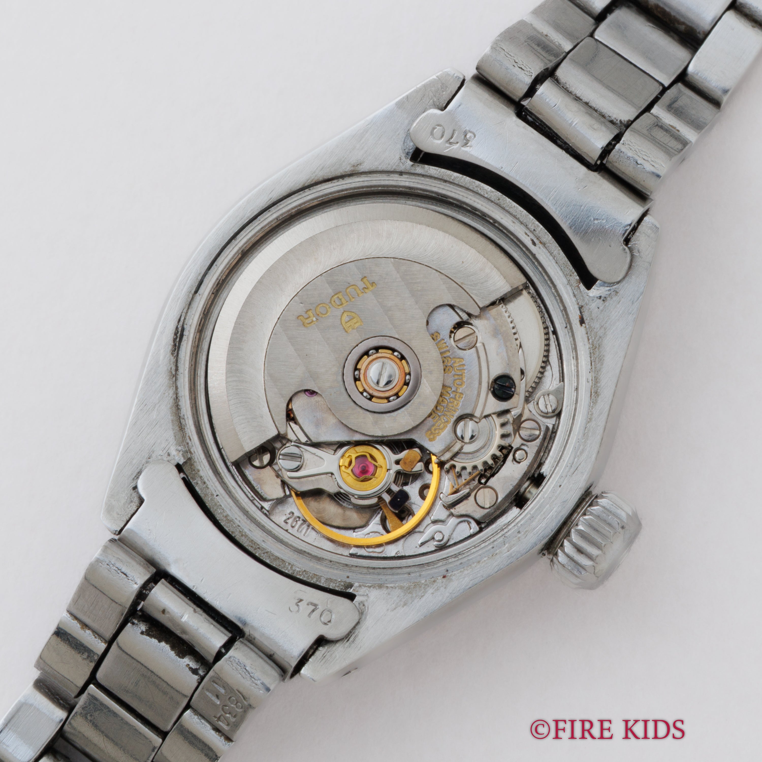 チュードル プリンセス オイスターデイト Ref.92300 1981年製 王冠リューズ ロレックス3連ブレス