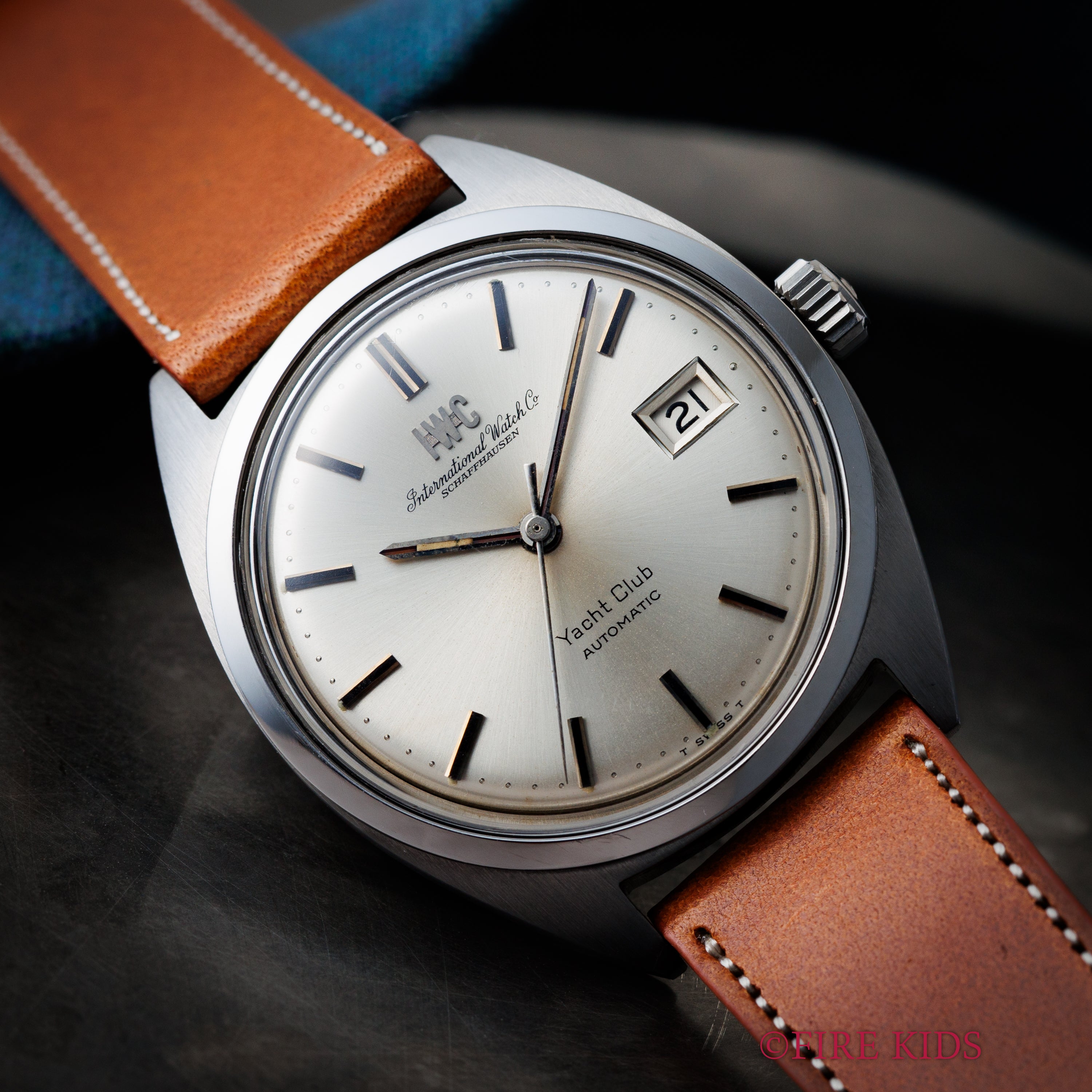 IWC ヨットクラブ ノンデイト 1968年製 Ref.811 ペラトン式自動巻 Cal.8541