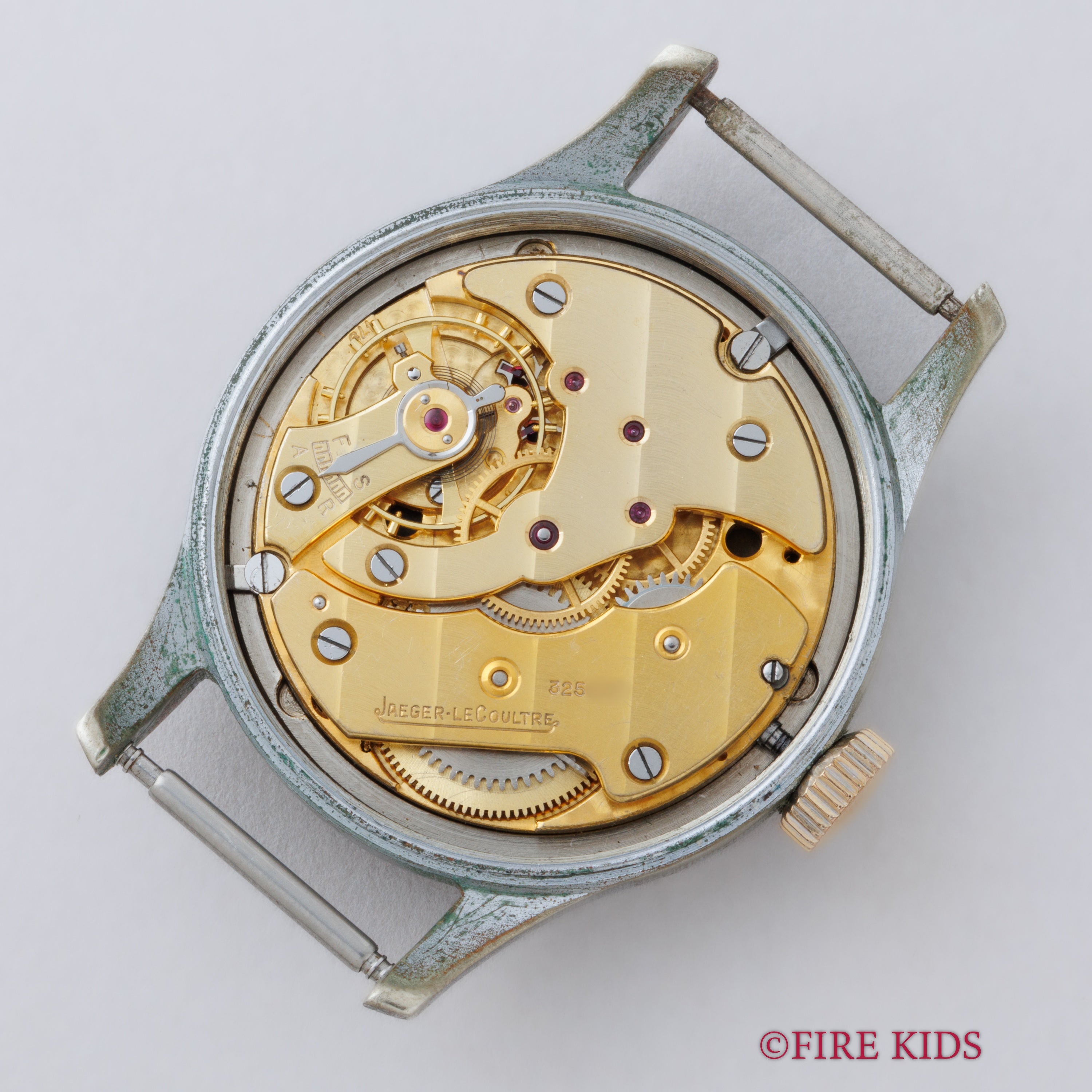 ジャガールクルト ダーティダース イギリス陸軍 W.W.W. 手巻き 1940年代製