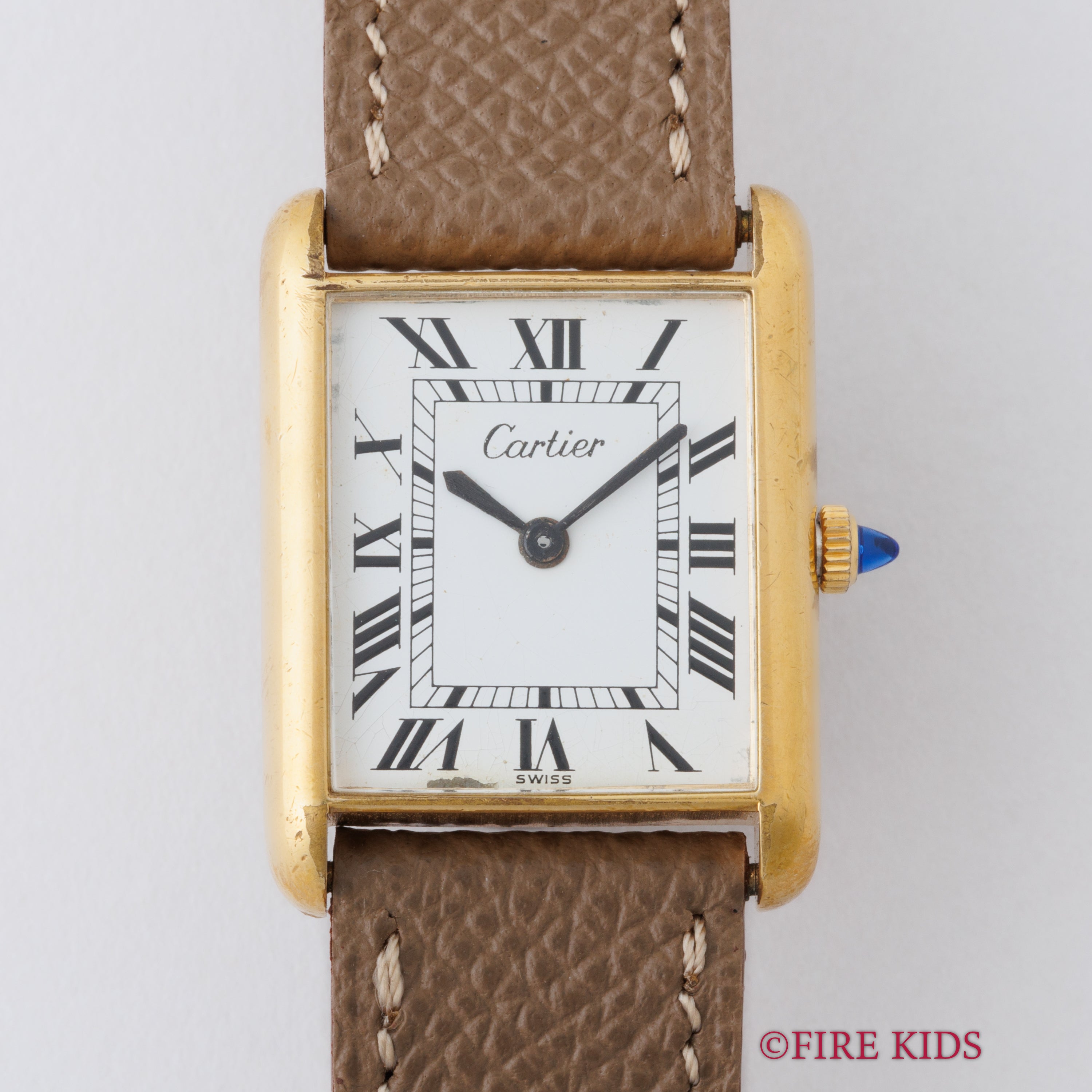 カルティエ プレマストタンク LMサイズ 手巻 1970年代製