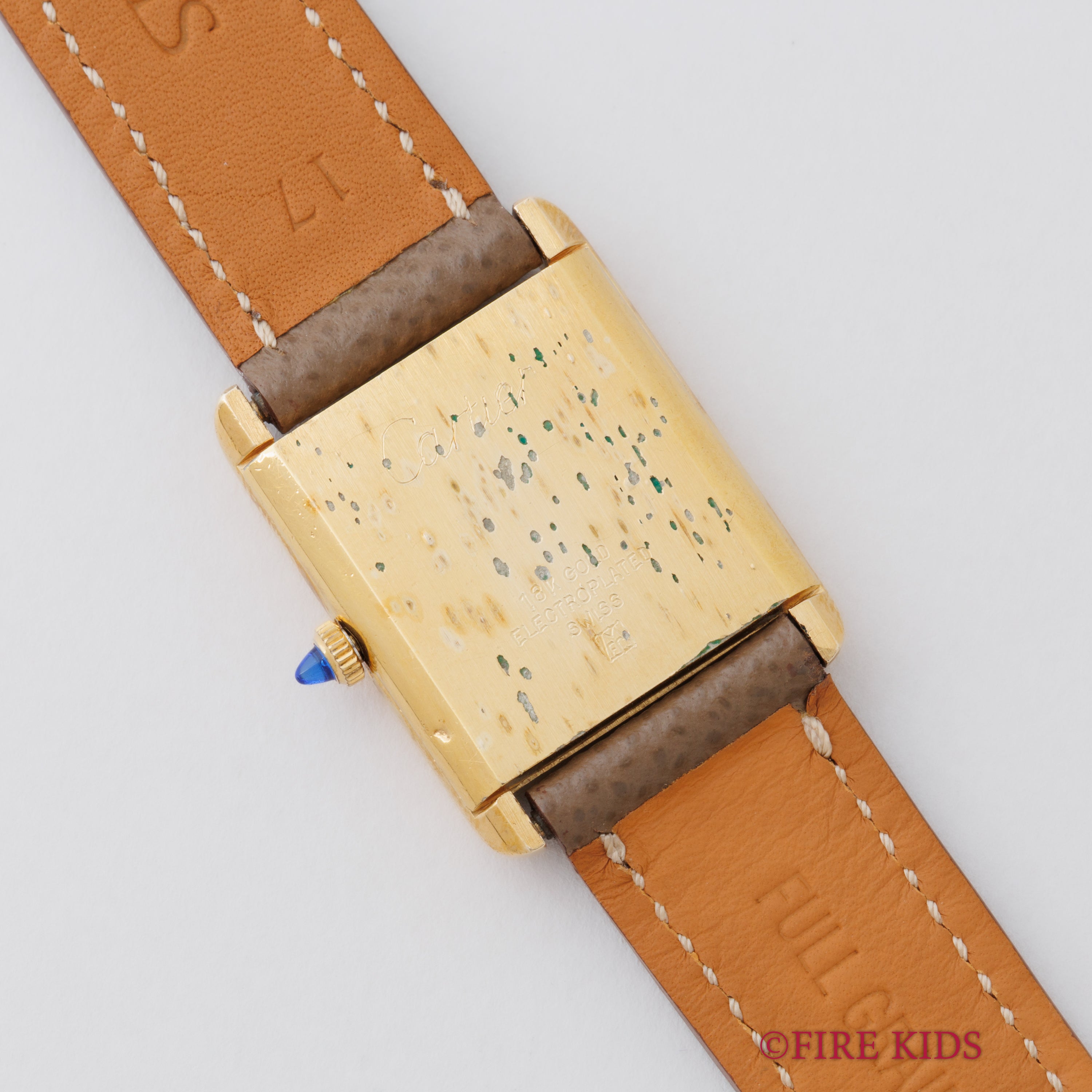 カルティエ プレマストタンク LMサイズ 手巻 1970年代製 ホワイトローマンダイヤル