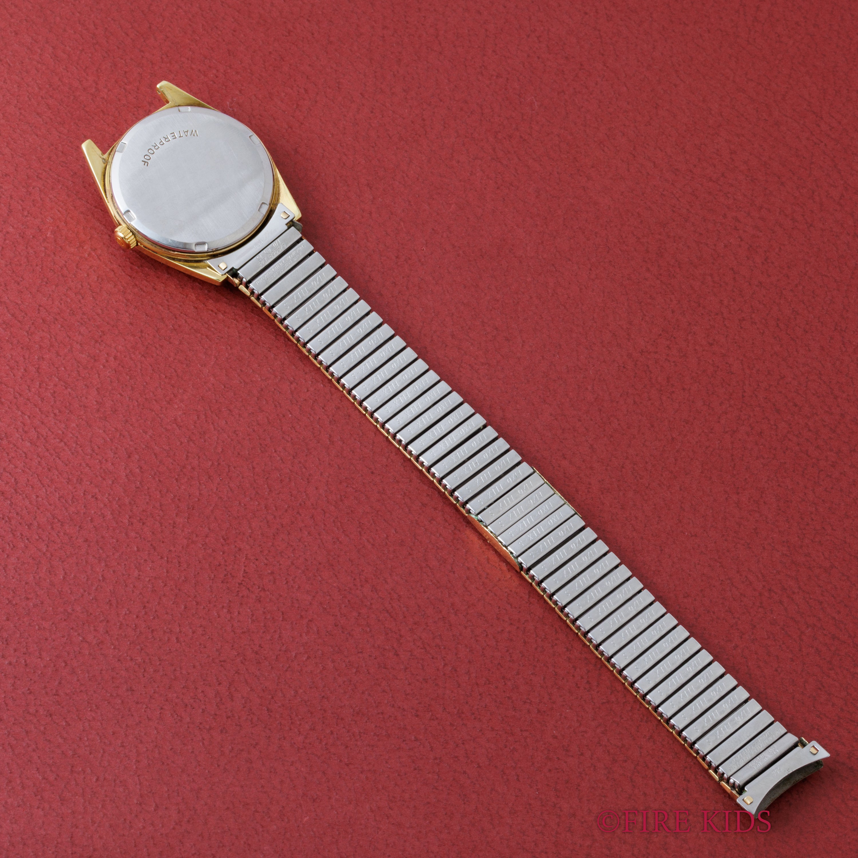 オメガ ジュネーブ 1970年製 Ref.135.041 手巻き トノー型GFケースUS 純正エクステンションブレス付