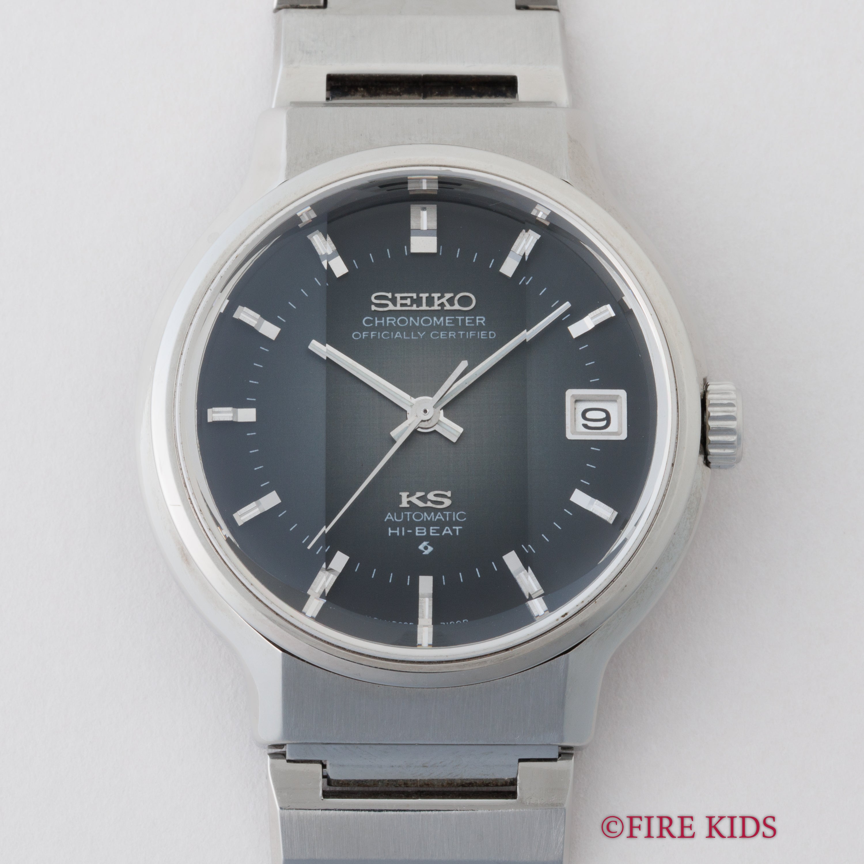 キングセイコー 1972年製 ハイビート自動巻 Ref.5625-7170 56KS グレーグラデーションダイヤル 純正ブレス