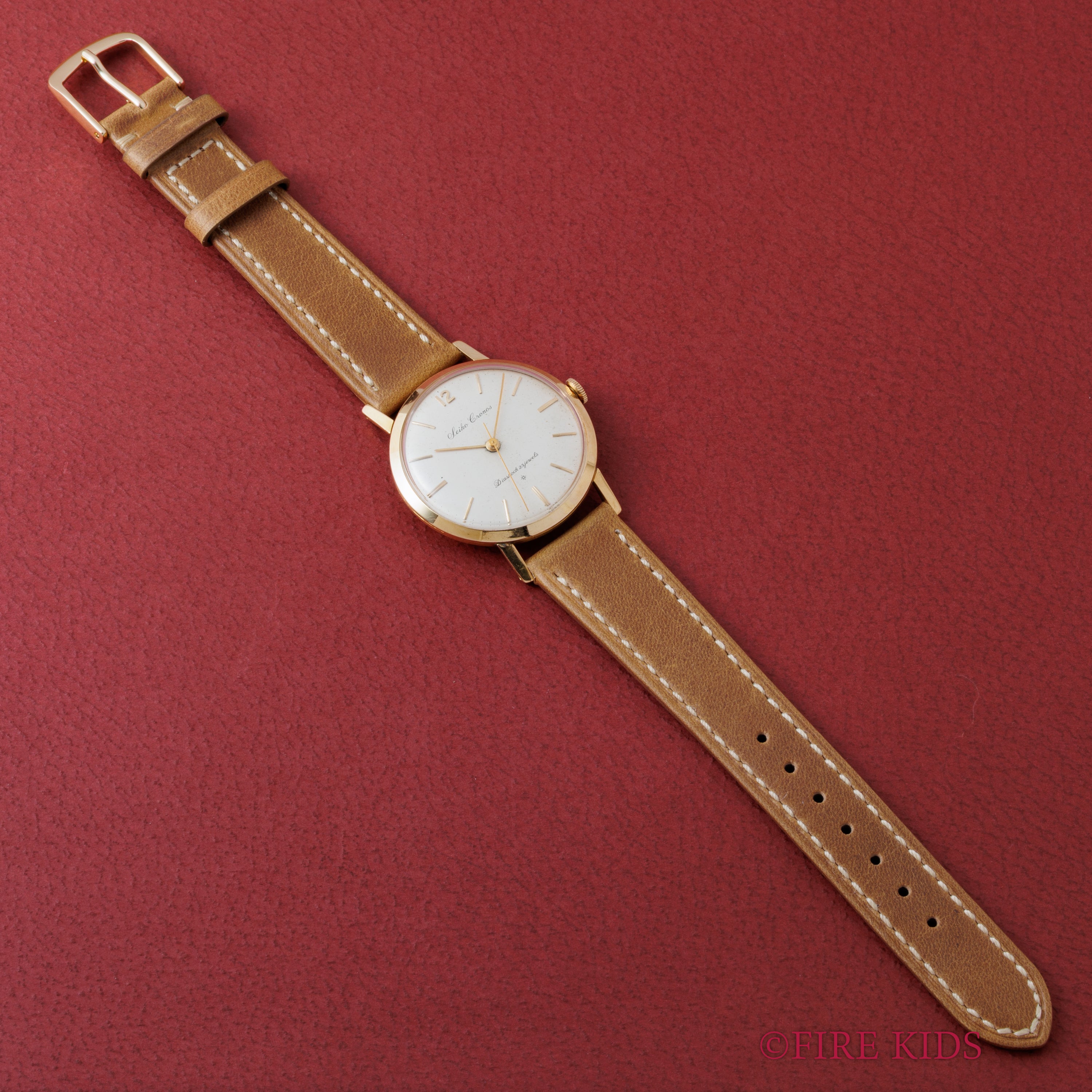 セイコー クロノス 1959年製 18金無垢ケース ダイヤル SD Ref.J14034