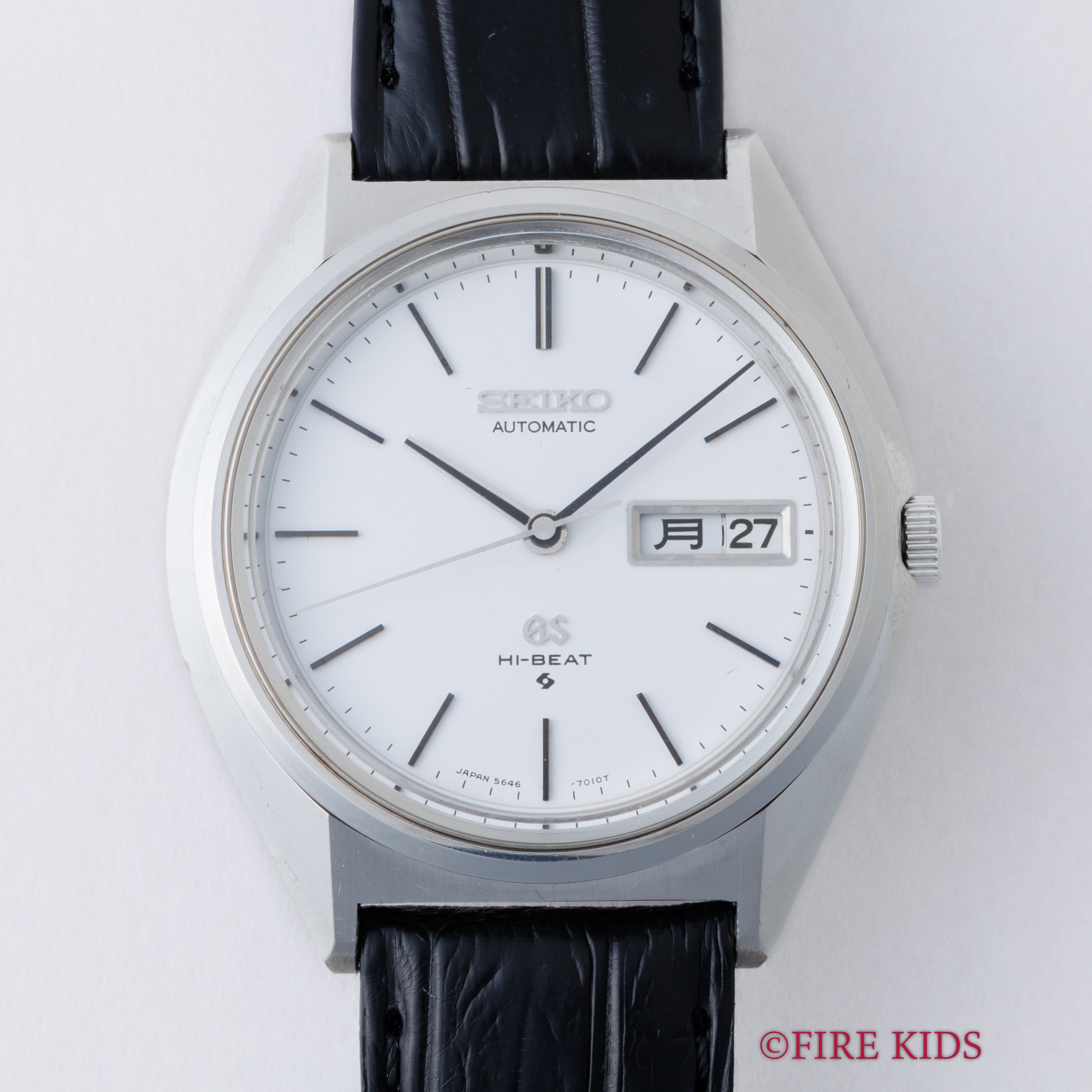 グランドセイコー 1973年製 Ref.5646-7010 56GS ホワイトダイヤル 自動巻き