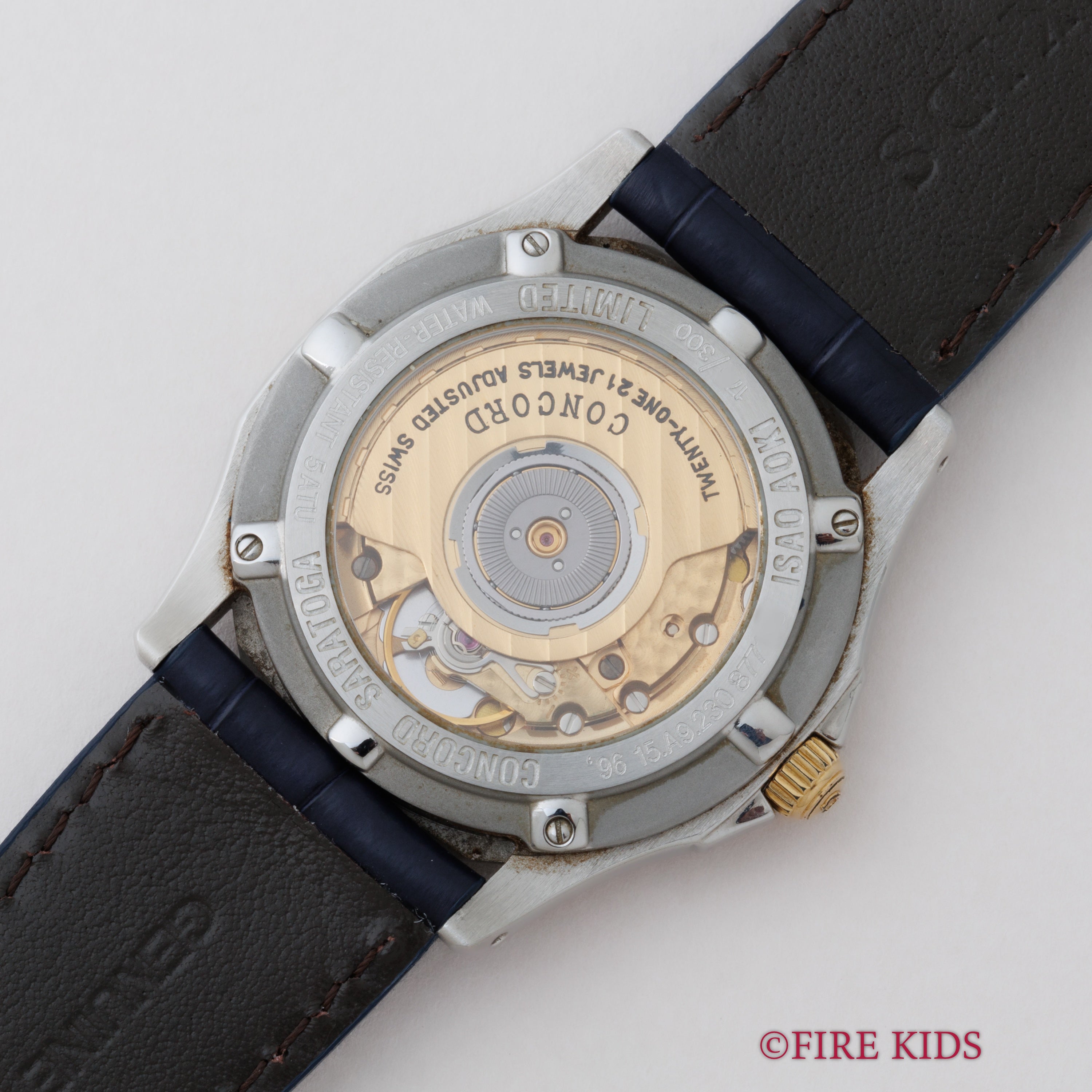 コンコルド サラトガ SL スケルトン 青木功モデル 300本限定 1996年製 Ref.15.A9.230