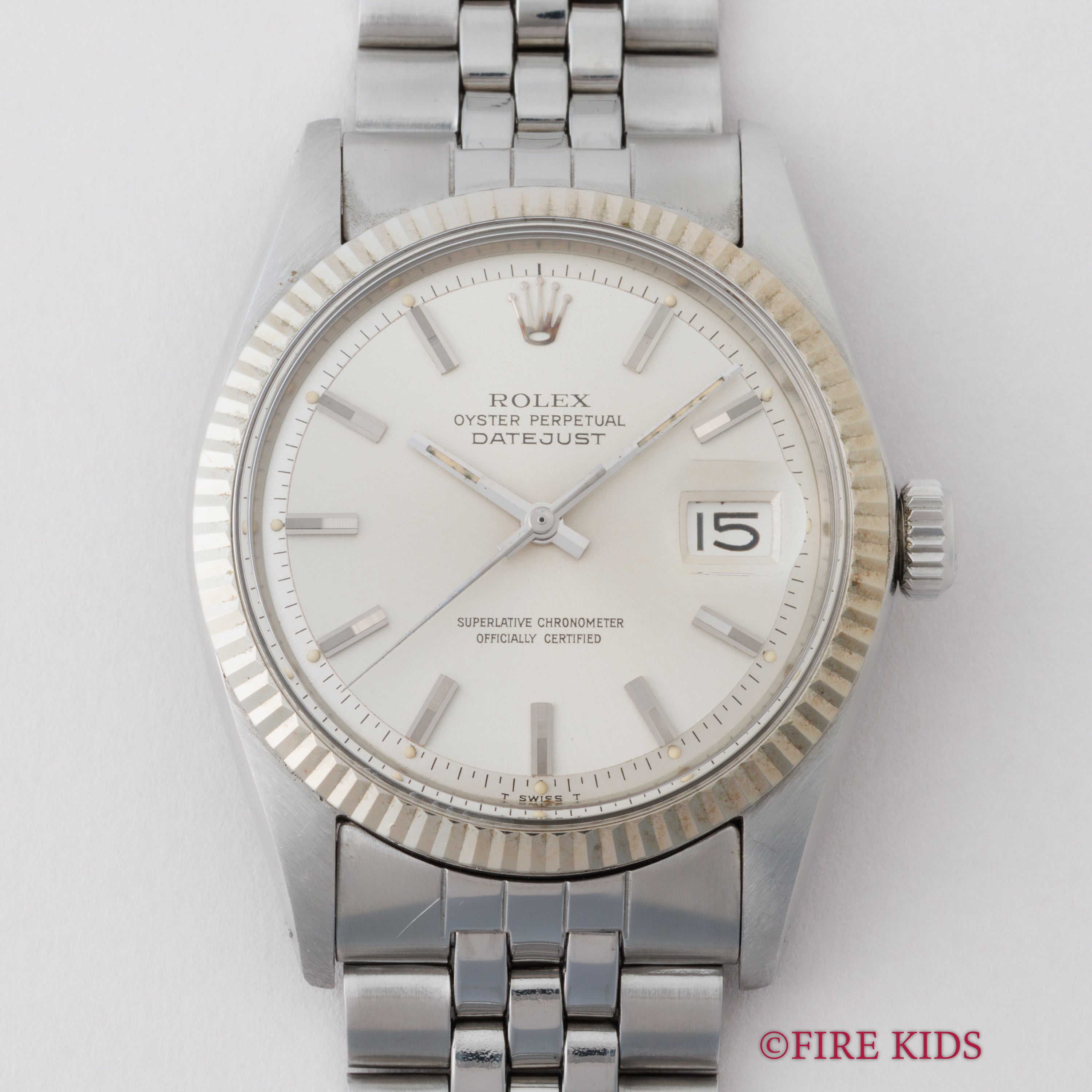 ロレックス デイトジャスト 1969年製 Ref.1601 シルバーダイヤル 自動巻 純正ジュビリーブレス