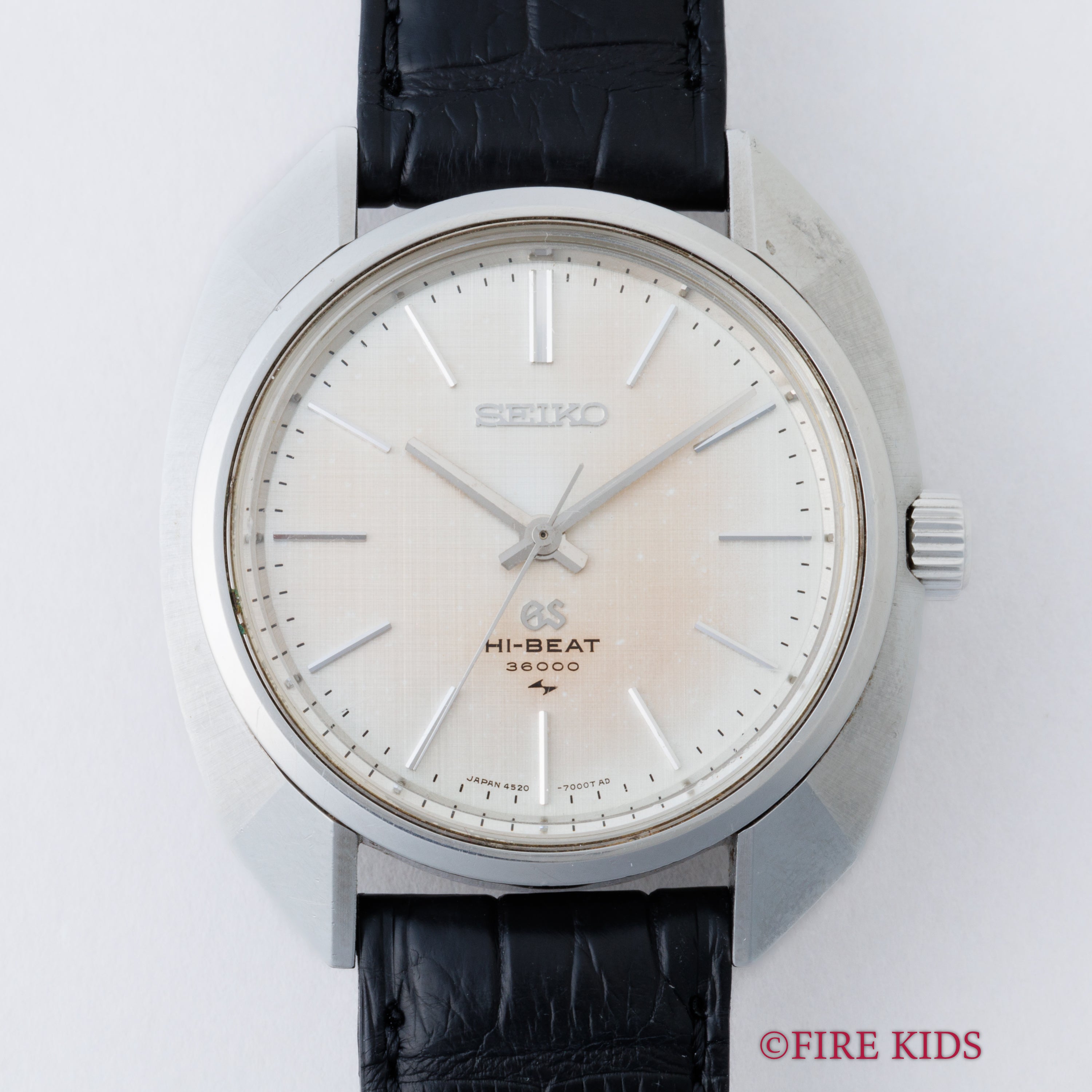 グランドセイコー ハイビート 36000 オクタゴンケース 手巻き10振動 1969年製 Ref.4520-7000 パティーナダイヤル
