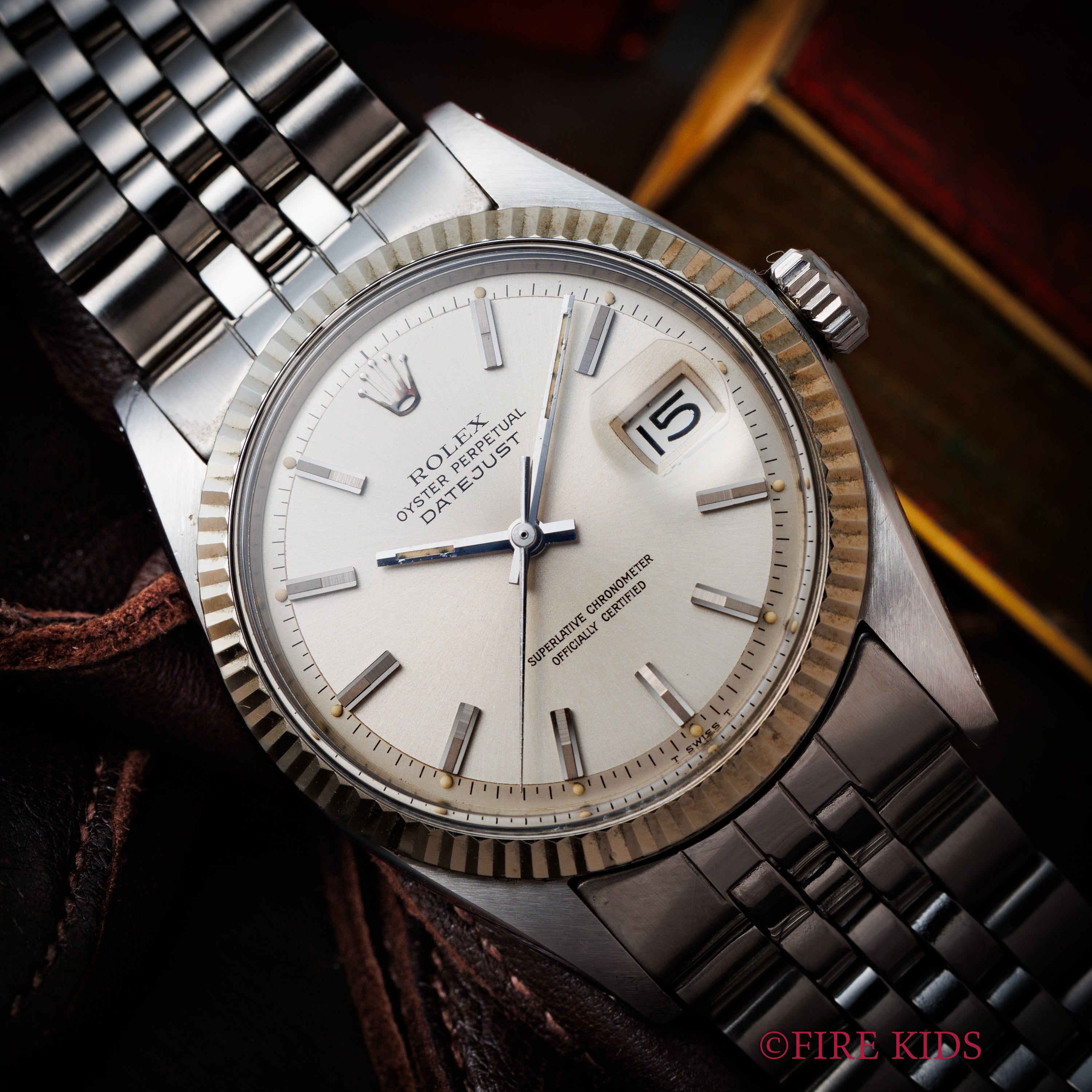 ロレックス デイトジャスト 1969年製 Ref.1601 シルバーダイヤル 自動巻 純正ジュビリーブレス