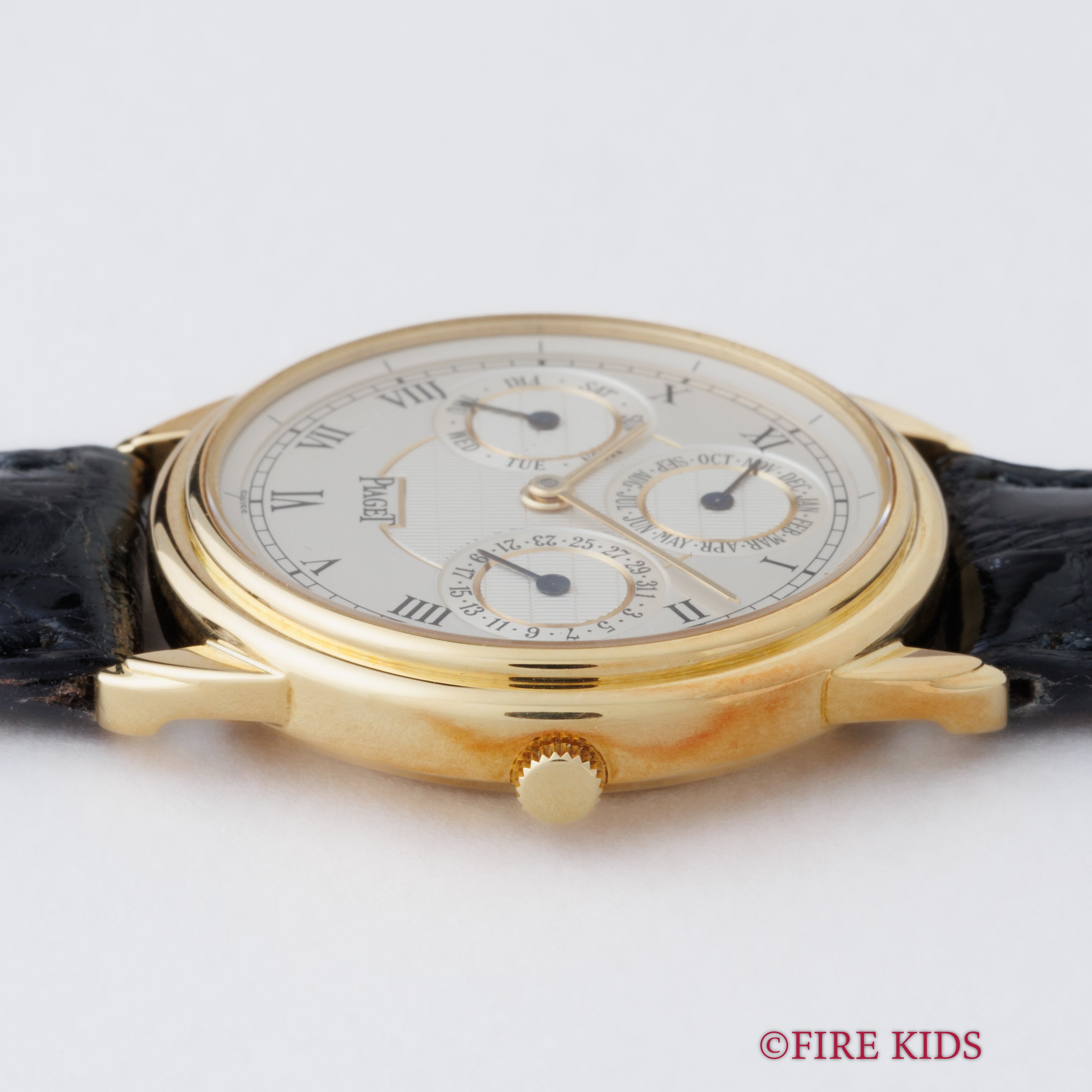 ピアジェ グベナー 18金無垢 トリプルカレンダー 1990年代製 自動巻き