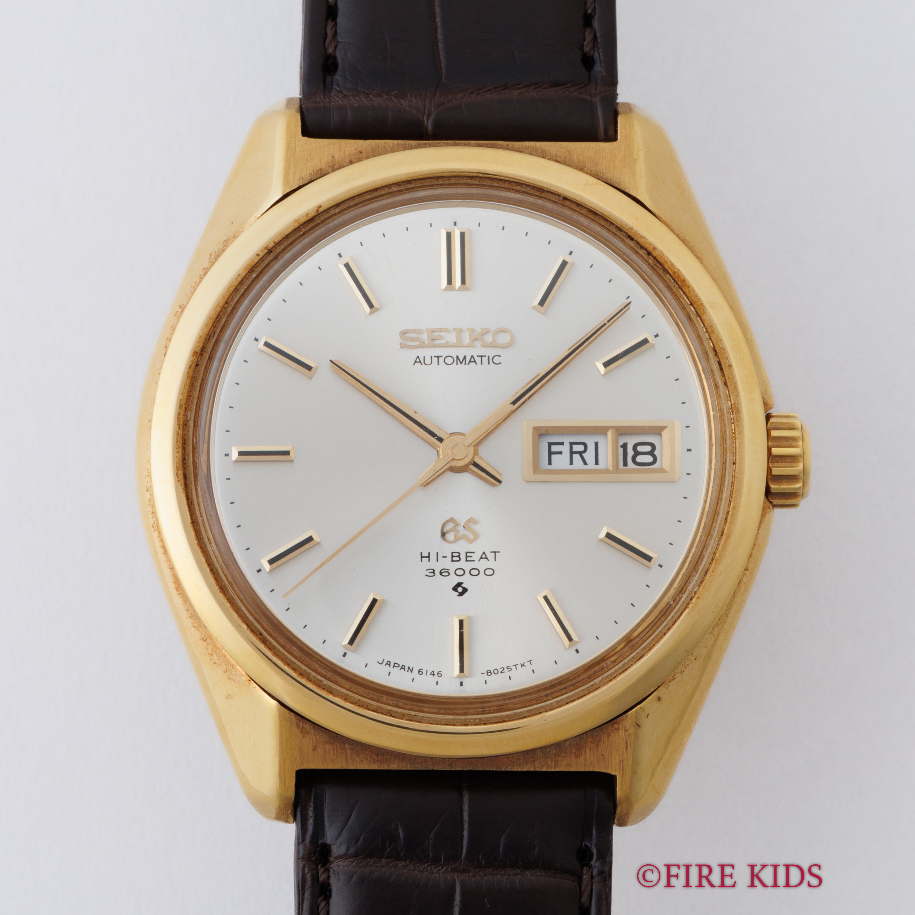 グランドセイコー 18金無垢 1969年製 Ref.6146-8000 10振動自動巻き