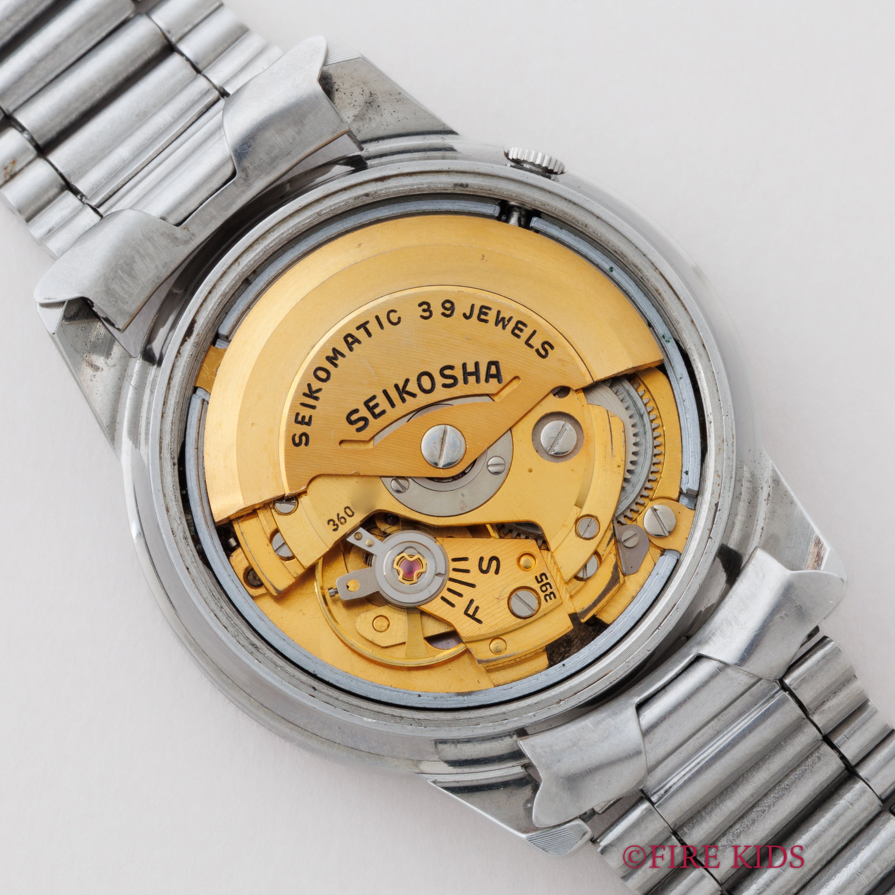セイコー マチックセルフデーター 39石 1963年製 Ref.J13060 ステンレスブレス