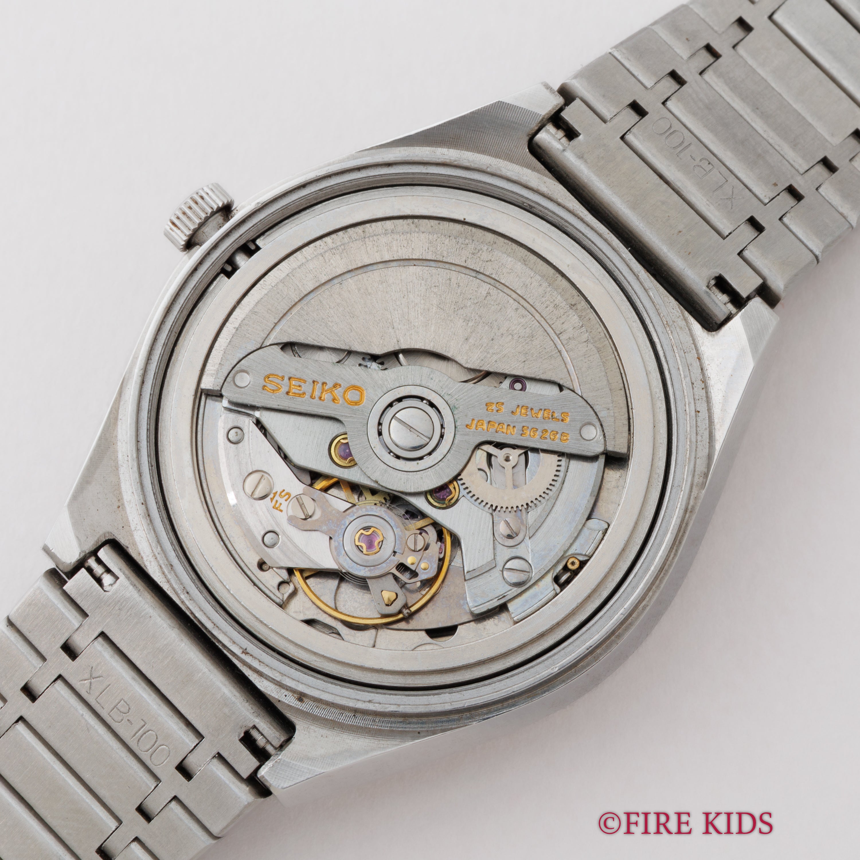 セイコー キングセイコーバナック 1974年製 グリーンダイヤル カットガラス 未使用タグ付き 純正ブレス