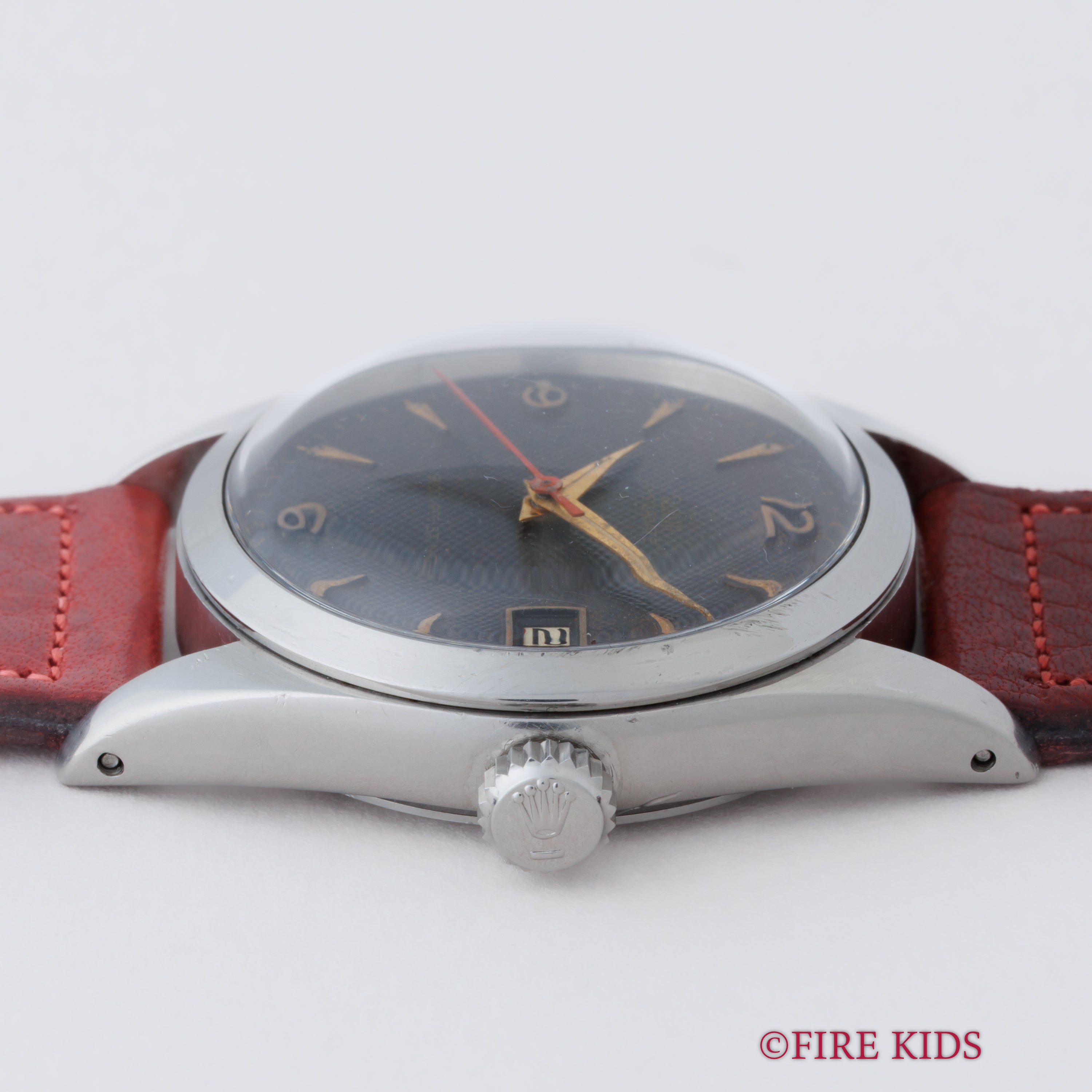 チューダー 小バラ オイスターデイト 手巻 1954~1955年製 王冠リューズ BIGケース