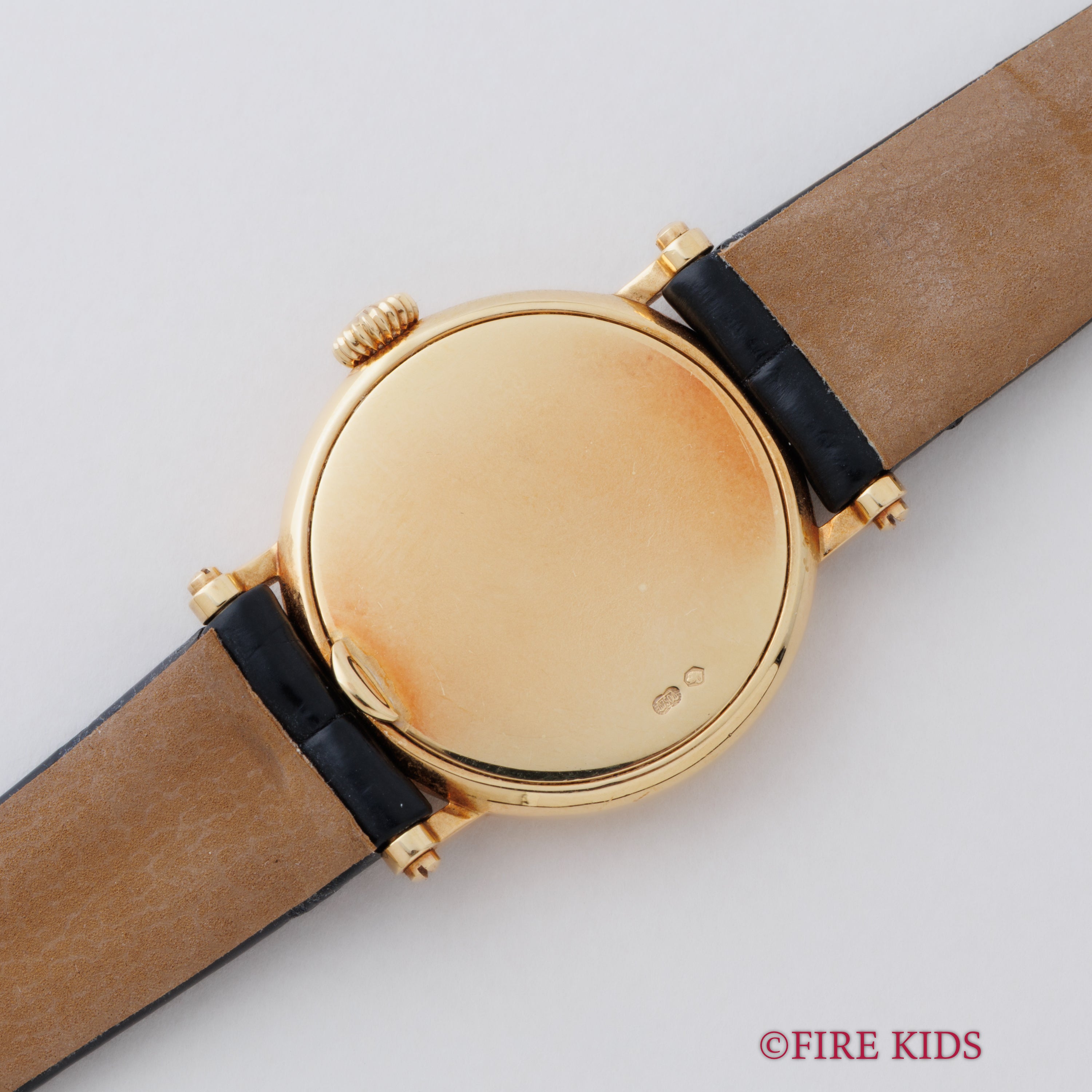 パテック・フィリップ カラトラバ オフィサー 1998年製 25㎜ ブレゲ数字 ブレゲ針 18金無垢イエローゴールド 手巻 Cal.16-250 Ref.4860J-001 純正金無垢尾錠 箱、ギャラ、替えベルト付き