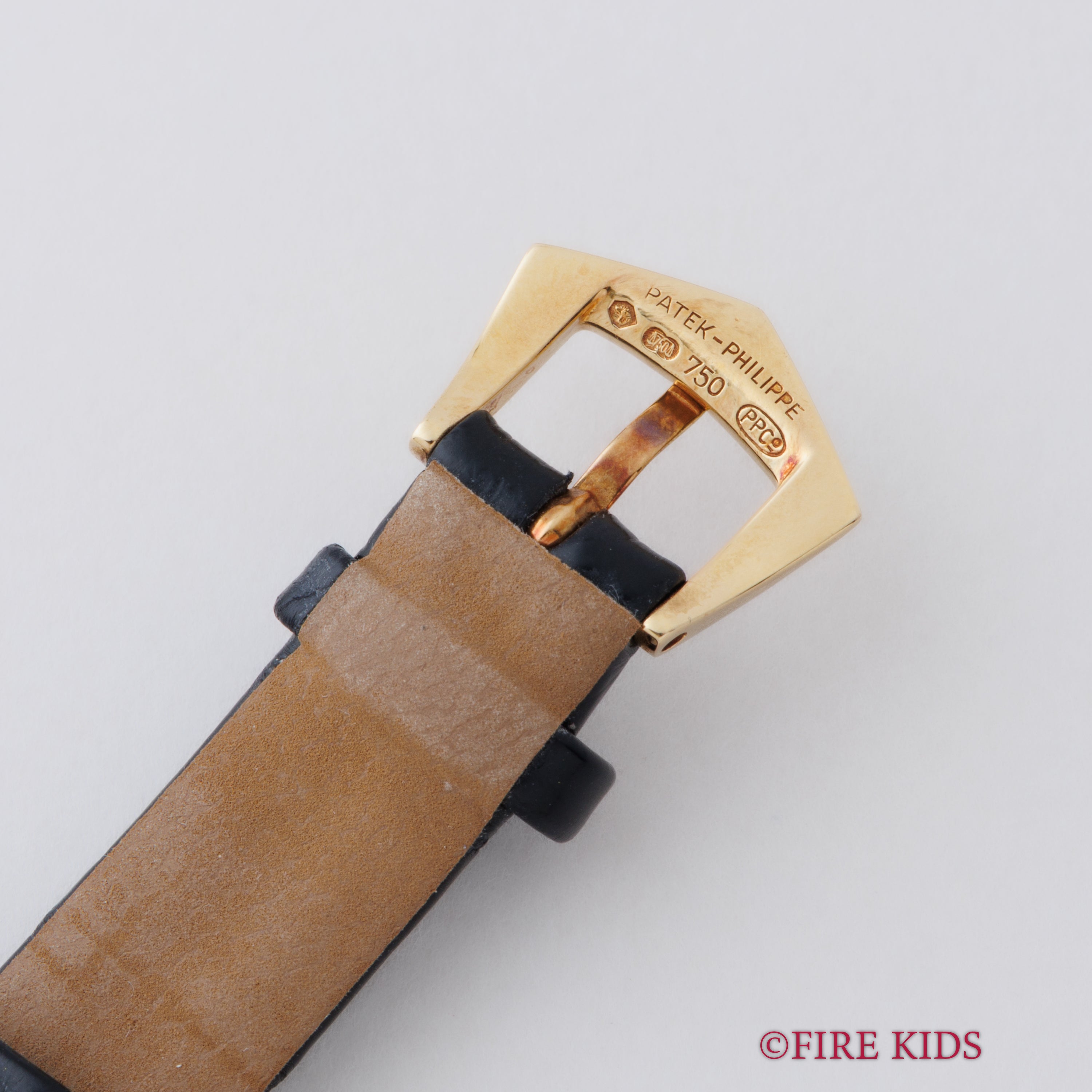 パテック・フィリップ カラトラバ オフィサー 1998年製 25㎜ ブレゲ数字 ブレゲ針 18金無垢イエローゴールド 手巻 Cal.16-250 Ref.4860J-001 純正金無垢尾錠 箱、ギャラ、替えベルト付き