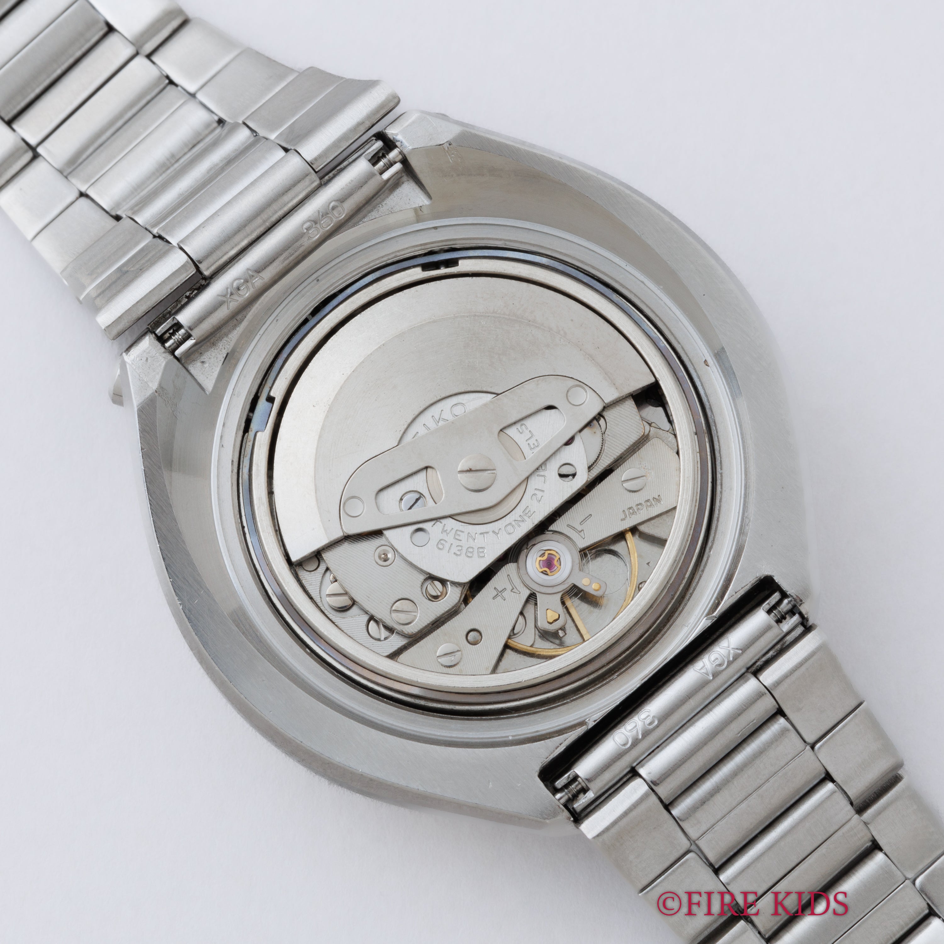 セイコー 1975年製 茶馬 Ref.6138-0040 5スポーツ スピードタイマー 国内仕様 ブルヘッド 純正ブレス