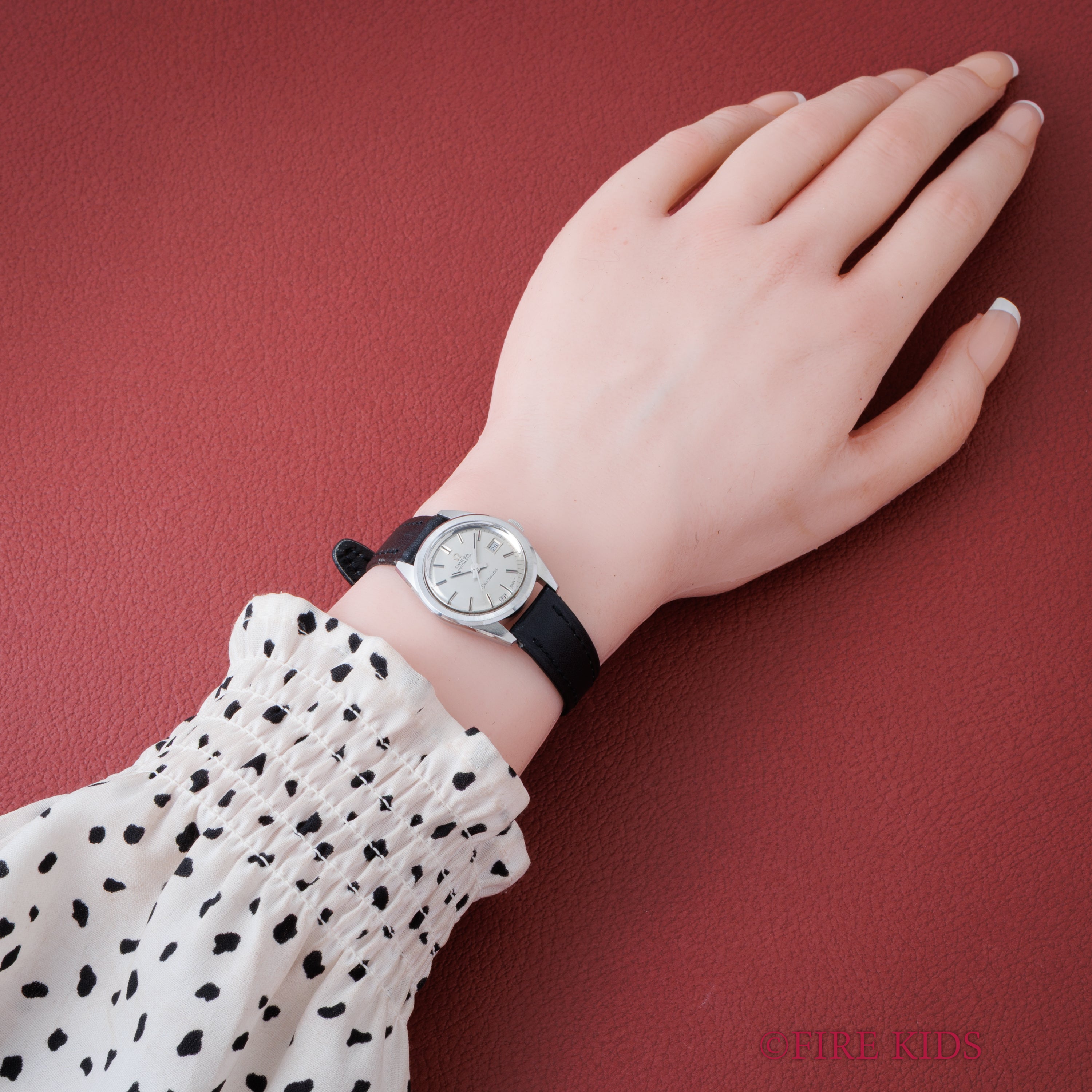 オメガ シーマスター レディース1968年製 Ref.568.008 グレー 自動巻き 純正尾錠