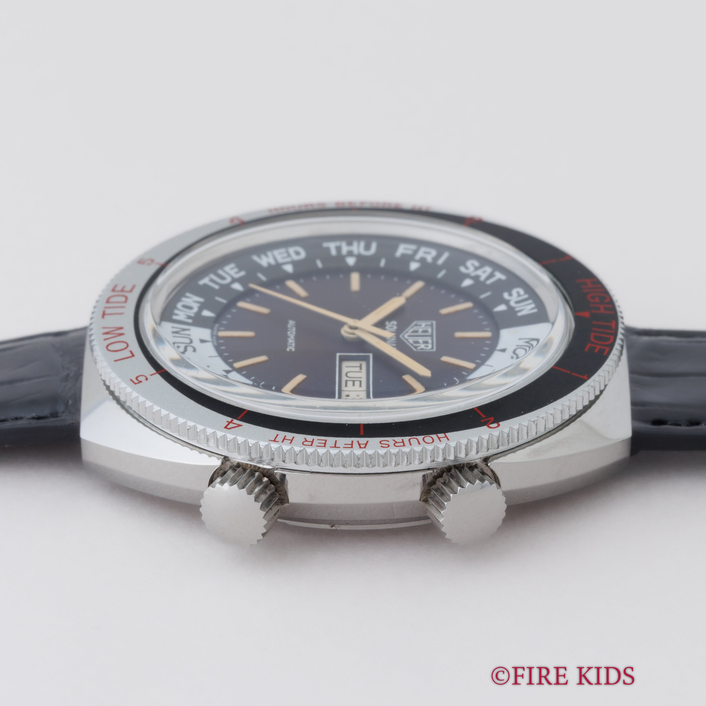 ホイヤー ソルナール2ndモデル Ref.279.603 2週間ベゼル 1970年代半ば～後半製 自動巻き