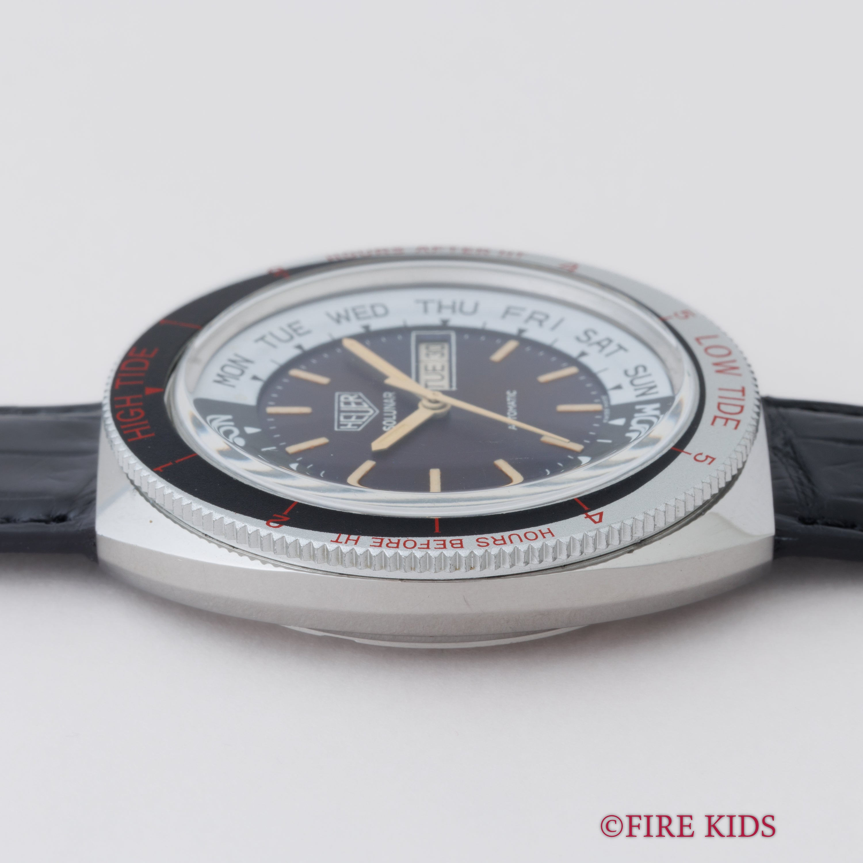 ホイヤー ソルナール2ndモデル Ref.279.603 2週間ベゼル 1970年代半ば～後半製 自動巻き