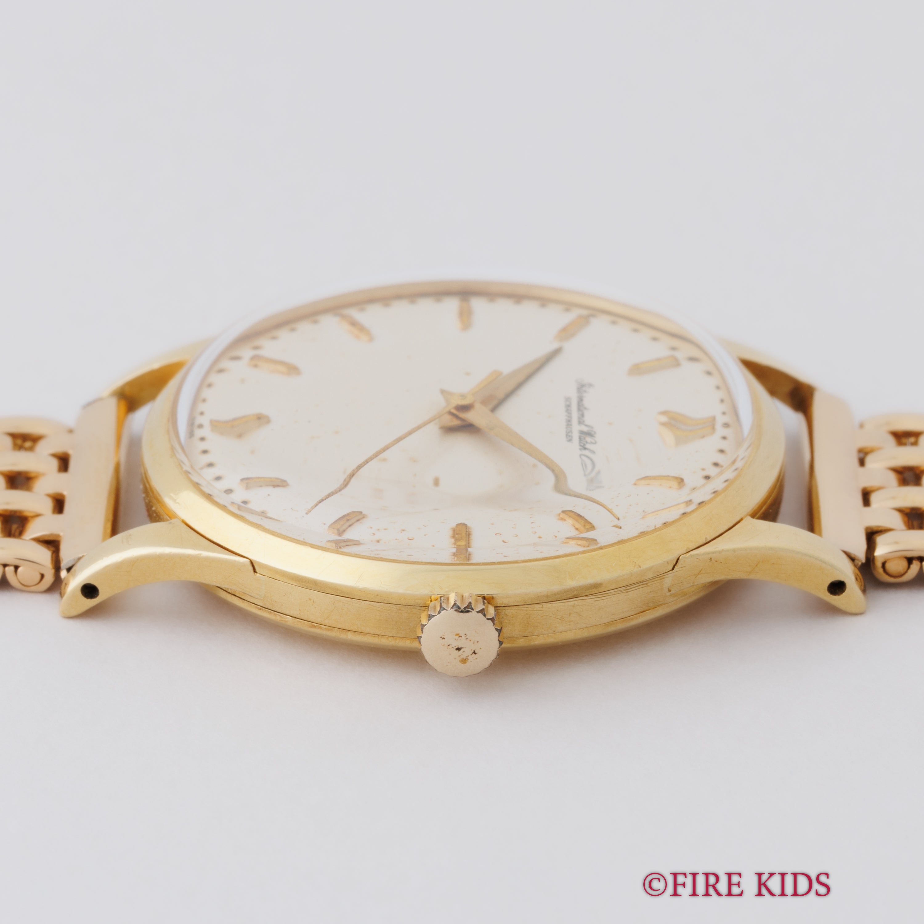 IWC Cal.89 1962年製 18金無垢イエローゴールド 手巻き ラウンドケース