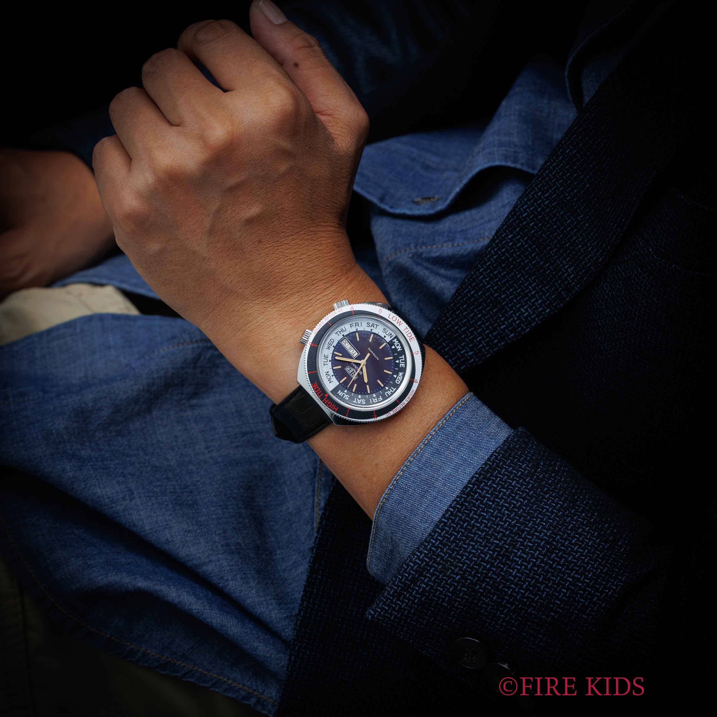 ホイヤー ソルナール2ndモデル Ref.279.603 2週間ベゼル 1970年代半ば～後半製 自動巻き