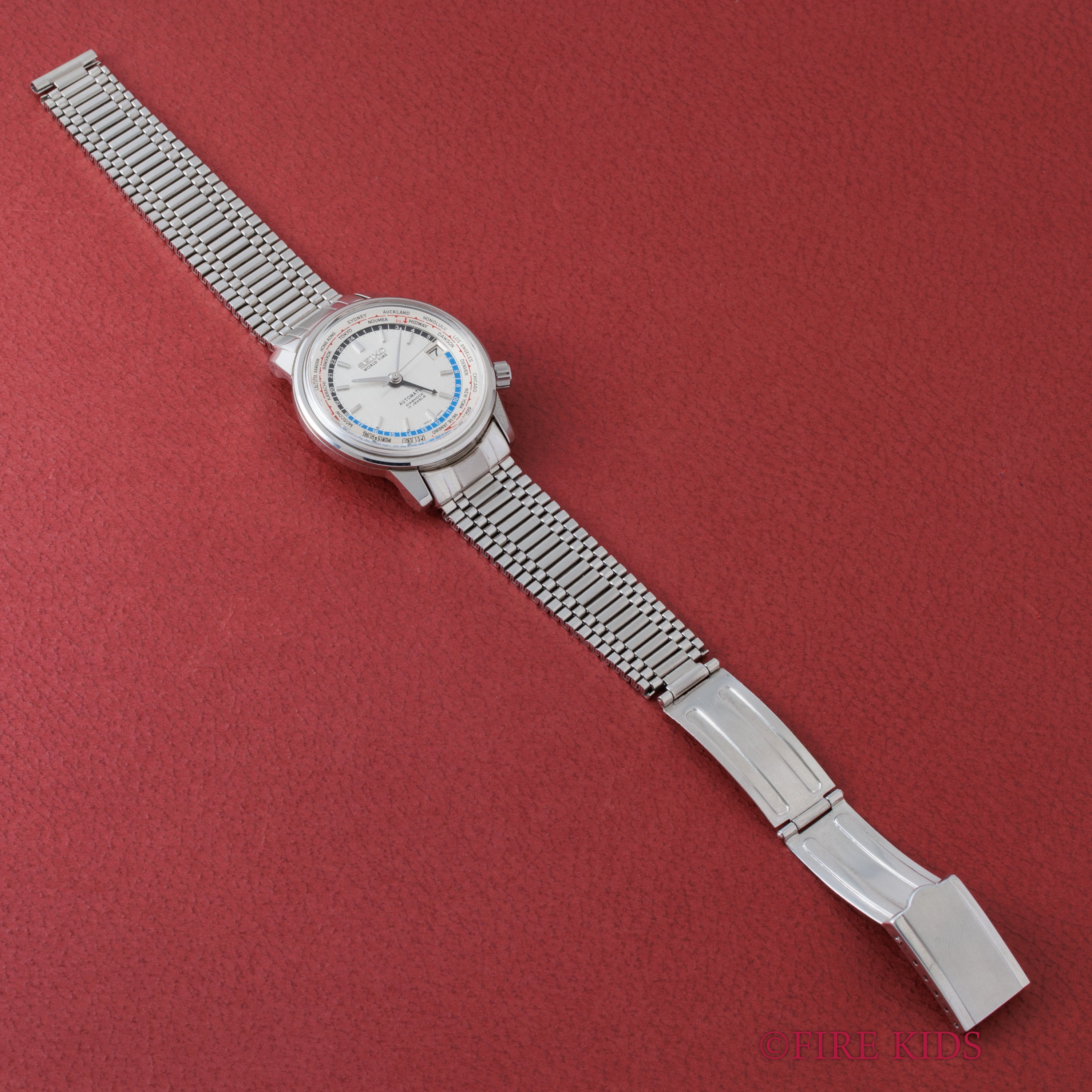 セイコー ワールドタイム1st 1964年製 Ref.6217-7000 聖火マーク