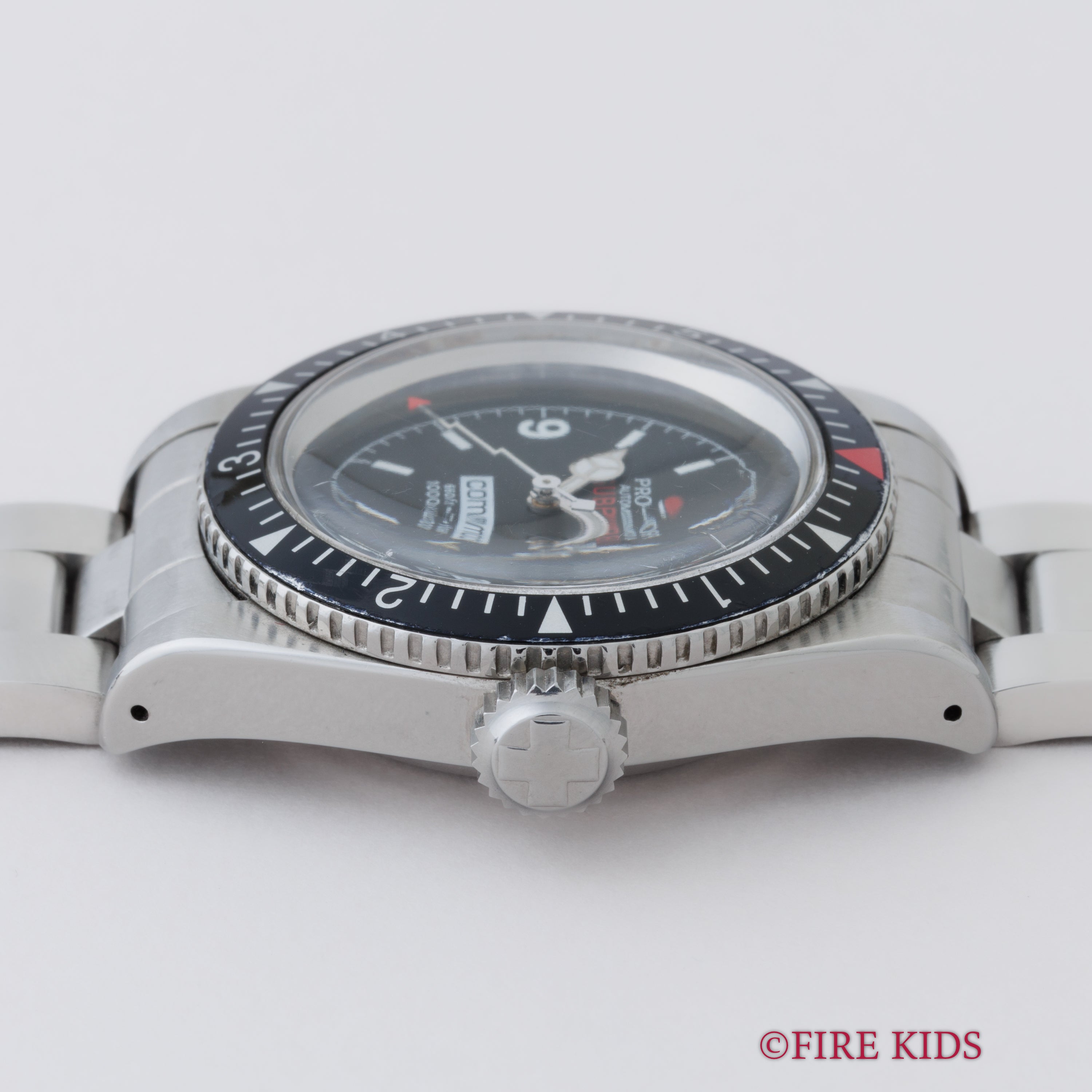 PRO-LEX SUBPRO COMEX2000 稲妻針 耐磁ケース 2000年代製 自動巻 箱・ギャラ付