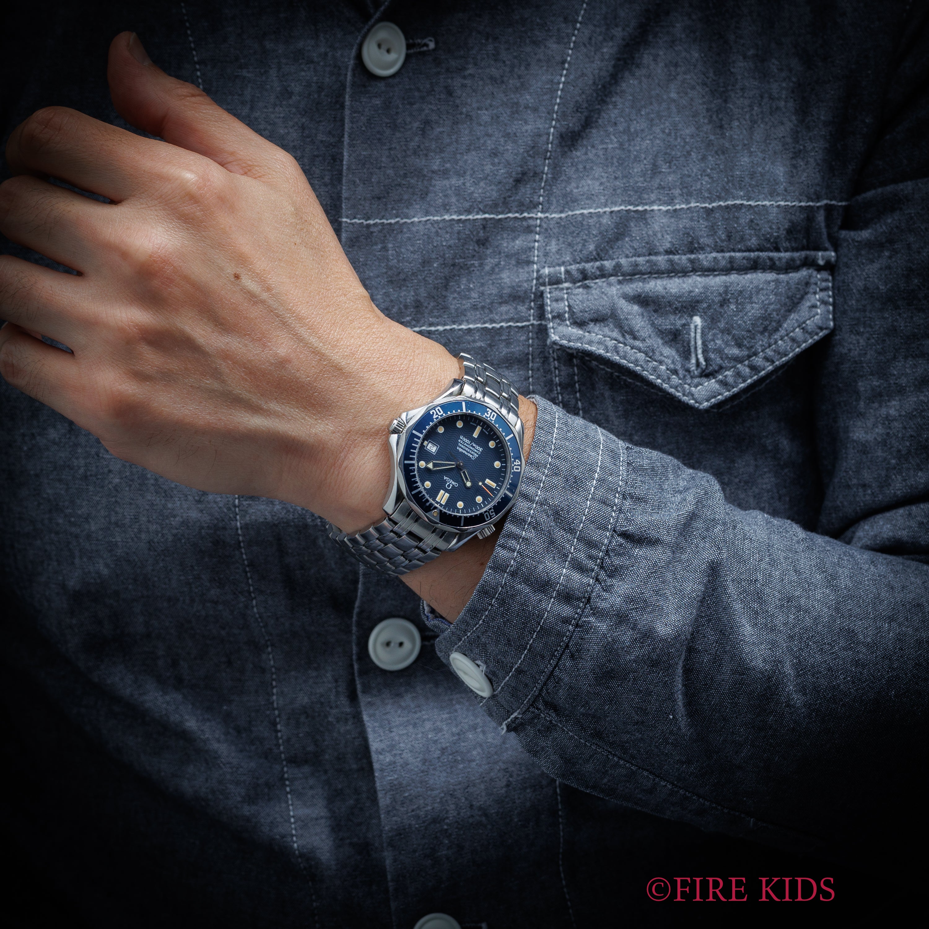 オメガ シーマスター プロフェショナル300m 1993年製 自動巻クロノ