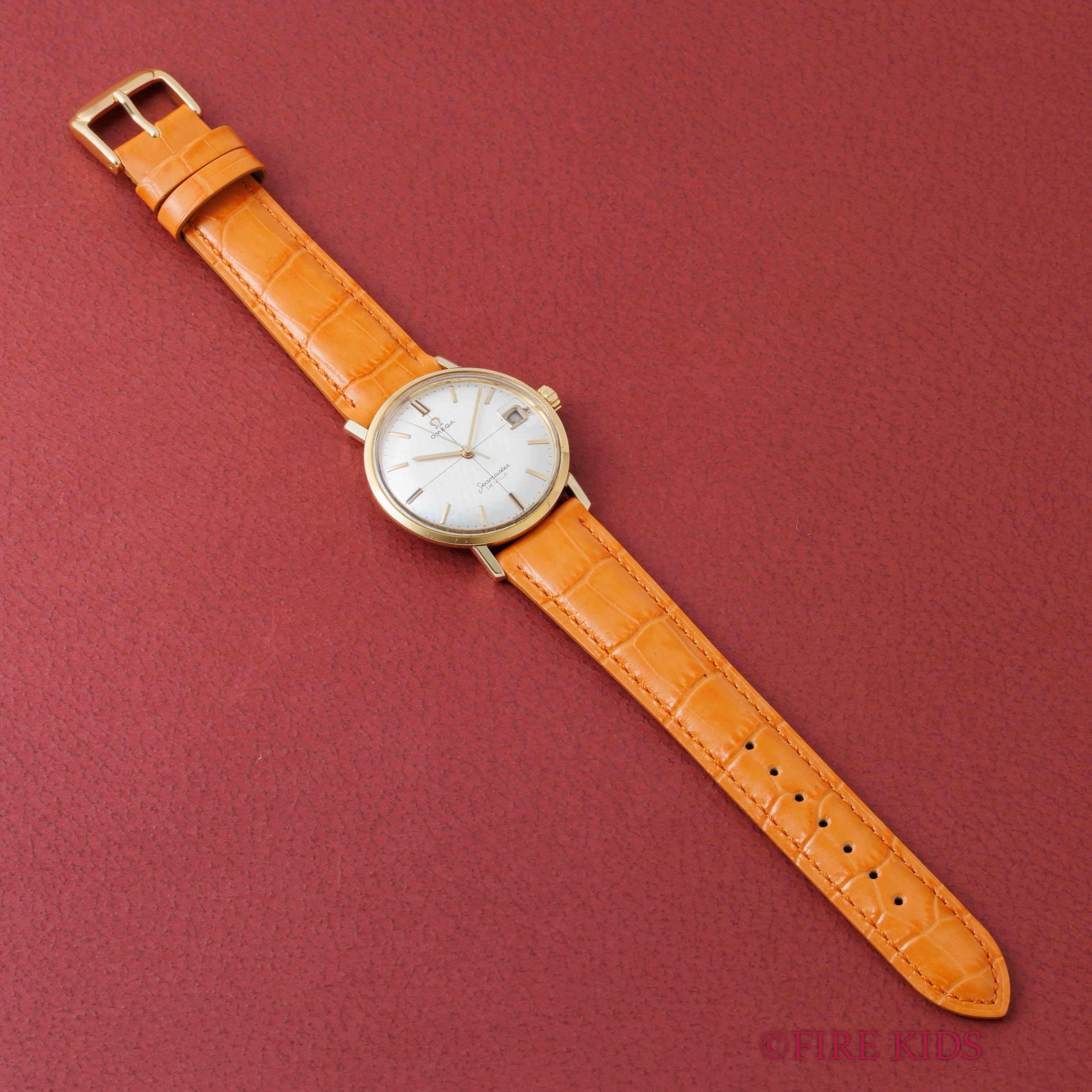 オメガ シーマスター デ・ヴィル 1963年製 金張り ワンピースケース 自動巻き