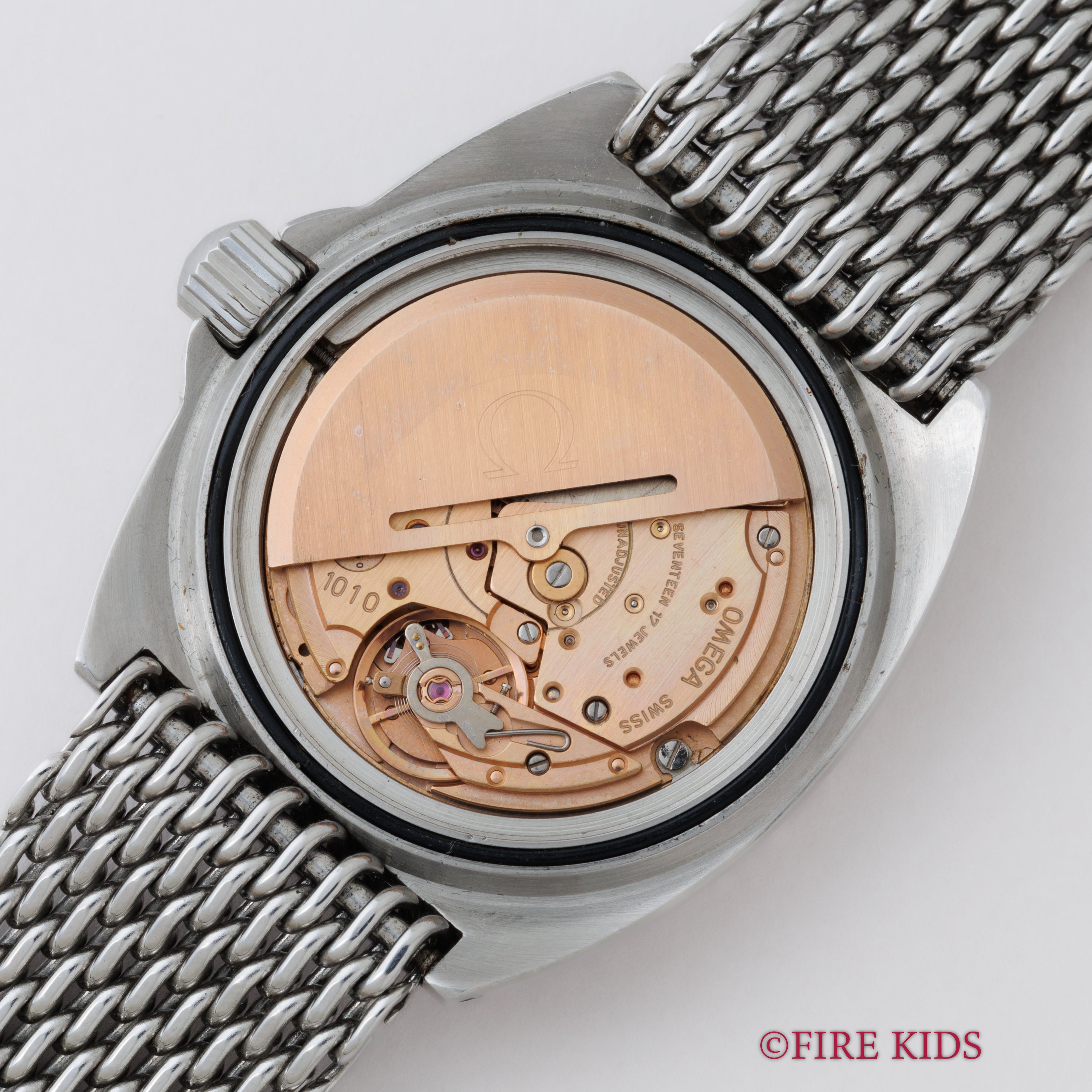 オメガ 1979年製 シーマスター120 ベビープロプロフ Ref.166.0250 純正メッシュブレス