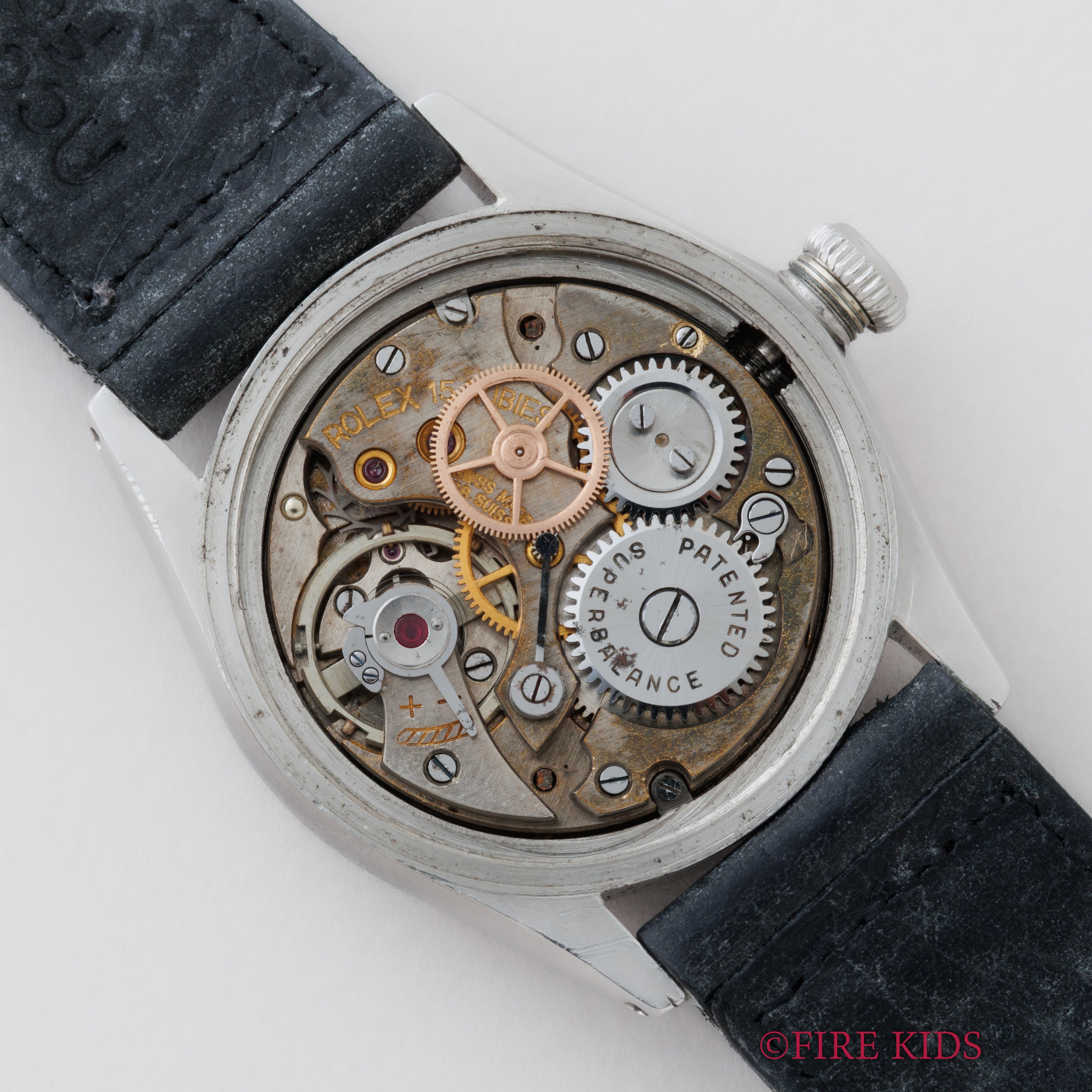 ロレックス オイスターロイヤル 1942年製 ブッフェラーWネーム 手巻き