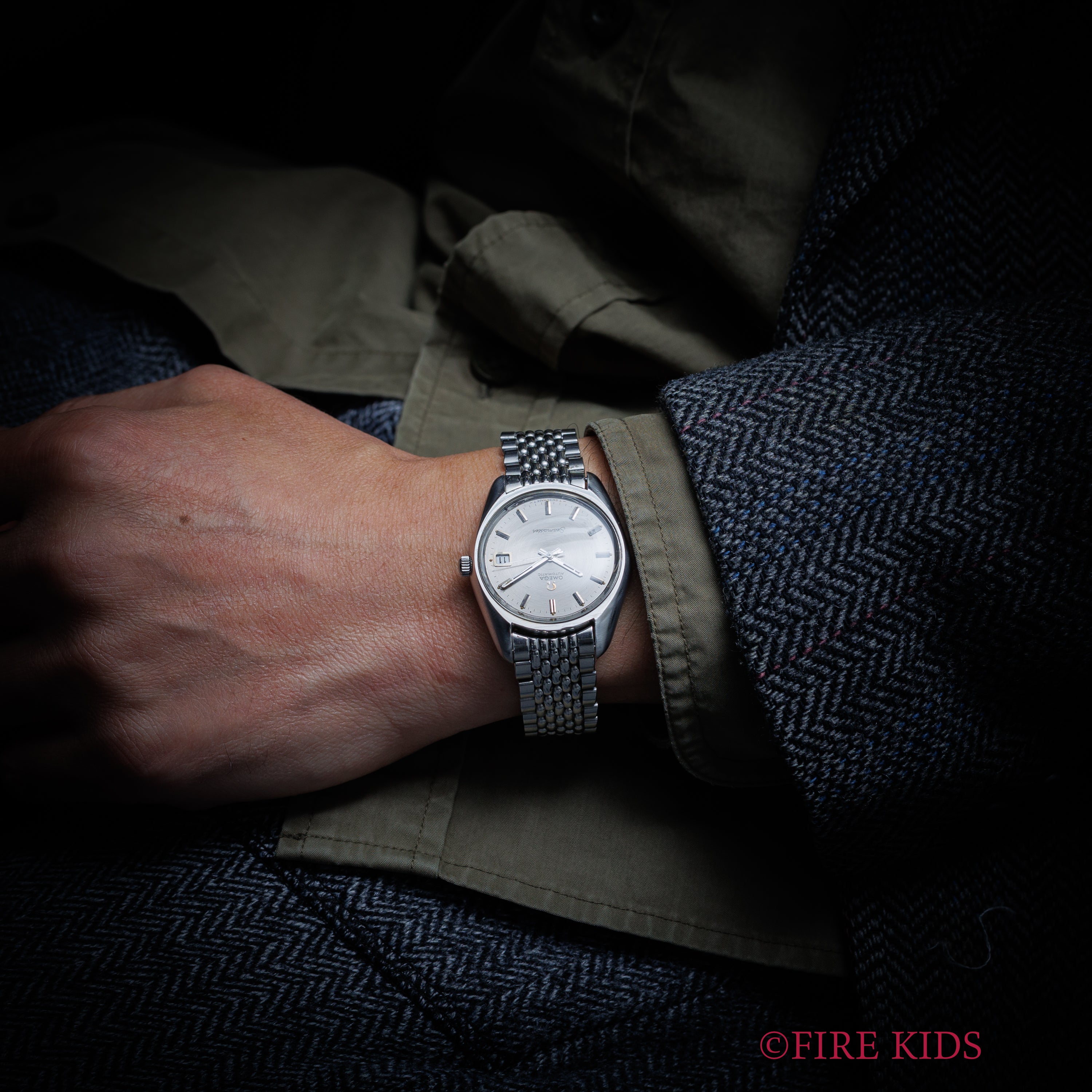 オメガ シーマスター 1971年製 オートマチック Cal.565 Ref.166.067 純正ステンレスブレス